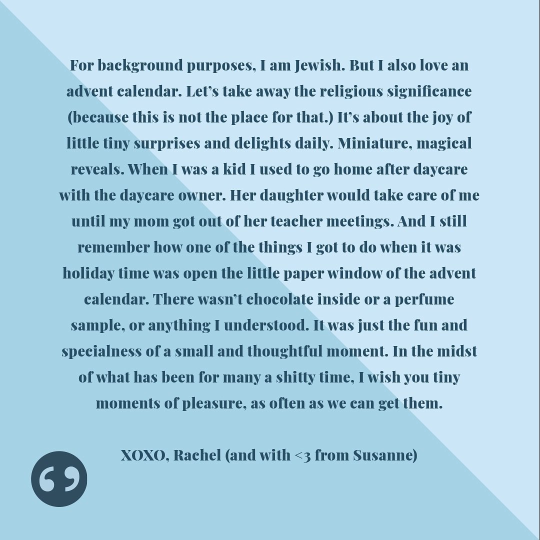 Small glimmers of joy have a huge impact.