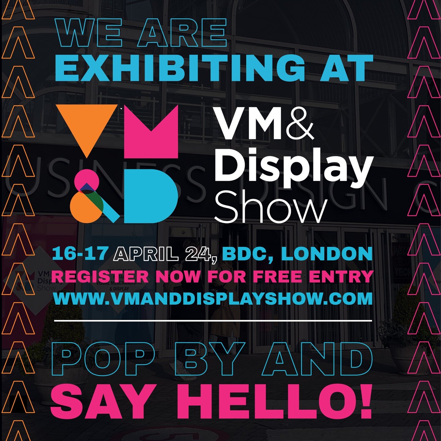 Exciting News!

We are exhibiting at the VM &amp; Display Show within the POPAI Zone, P9.

Come and say Hello!

#vm&amp;displayshow #bdc #london #design #visualmerchandising #display #displayprops #retaildesign