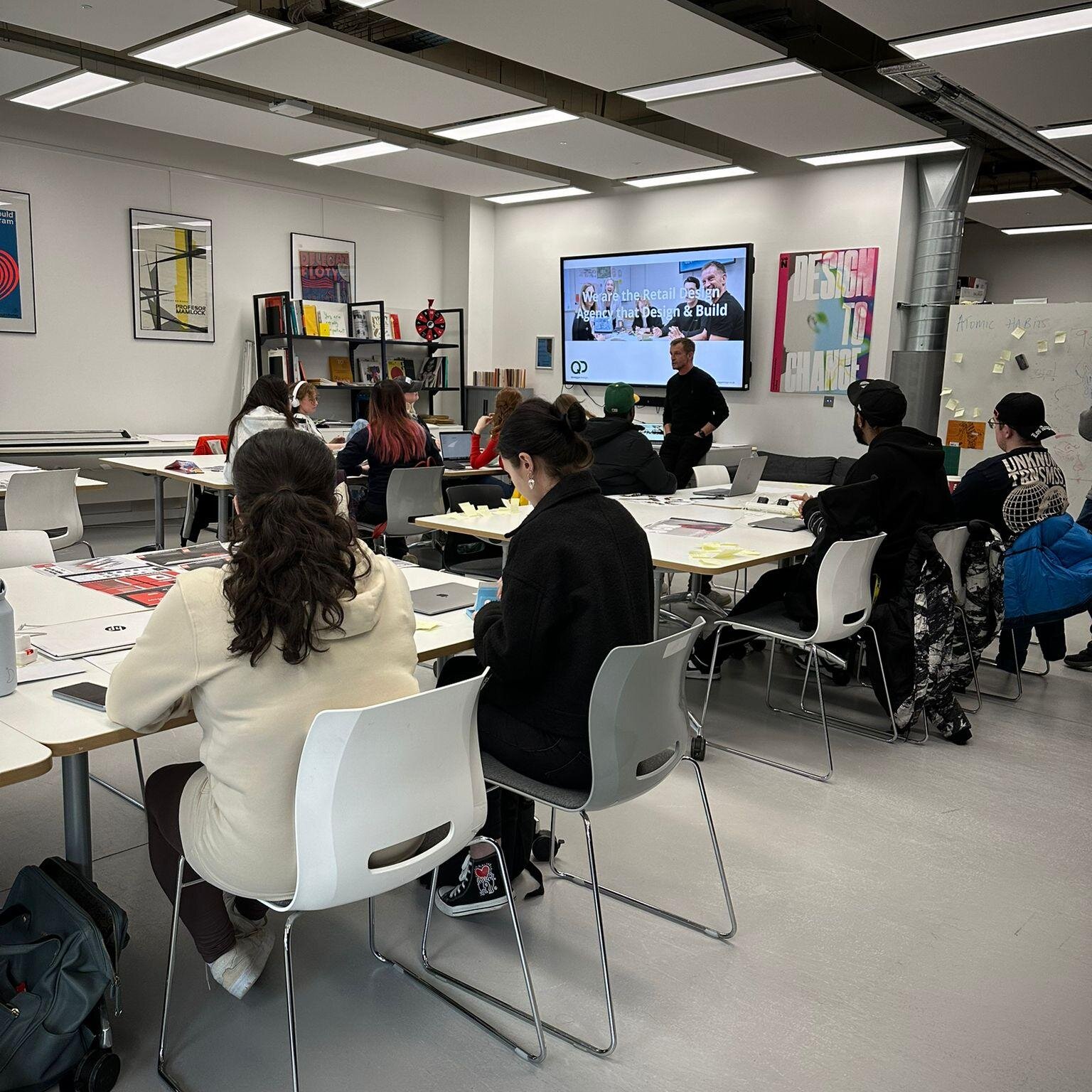 Thank you, UON, and @Trevor Brown for the invitation to present and brief the 3rd year Graphic Design students on a new design project. It was truly an inspiring afternoon, filled with engaging discussions and creative energy. We're thrilled to have 