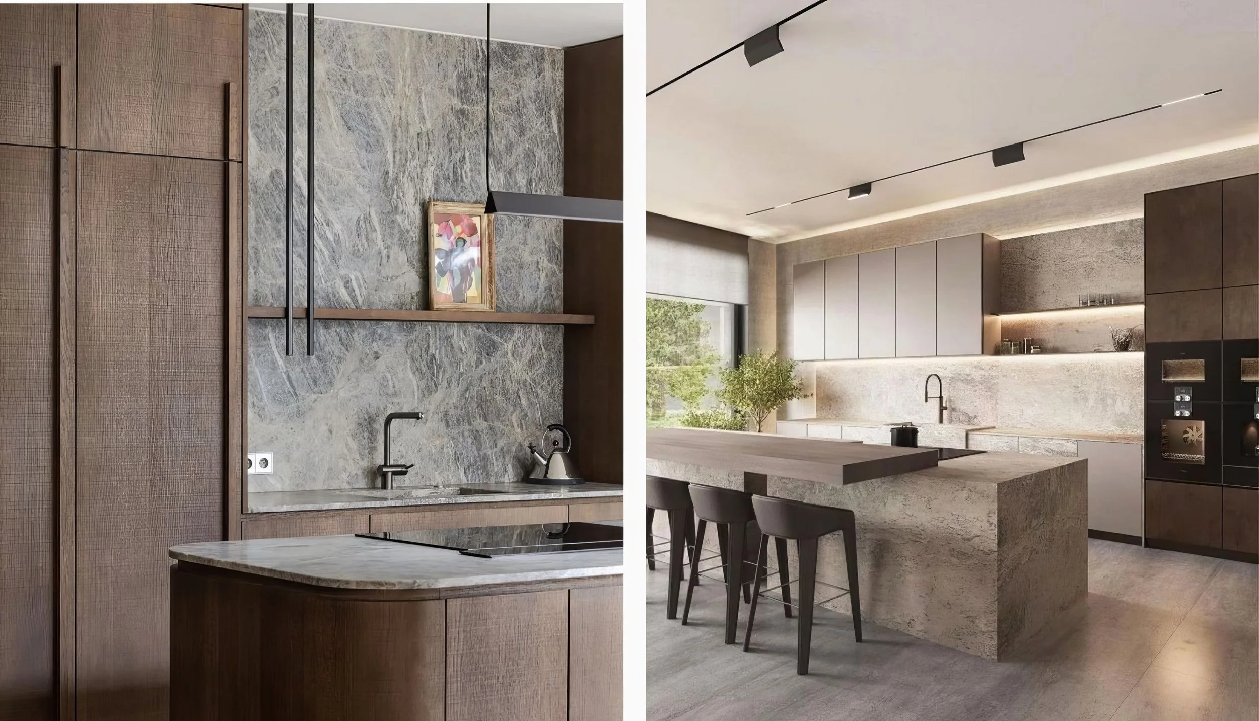 Grey Marble Countertop