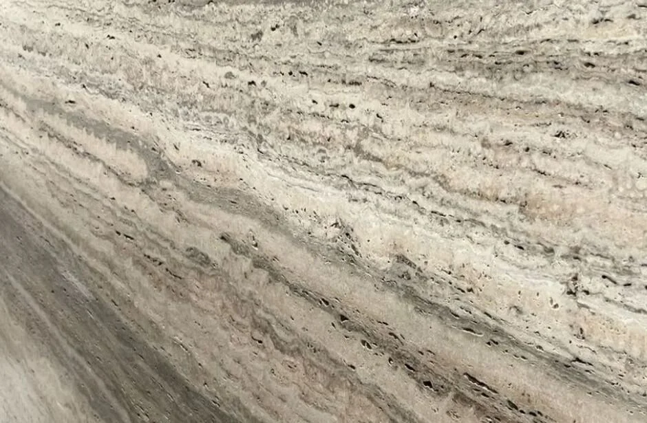 filled travertine stone texture