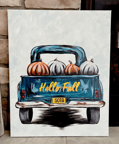 Paint & Sip Night at BJ’s Sports Tavern