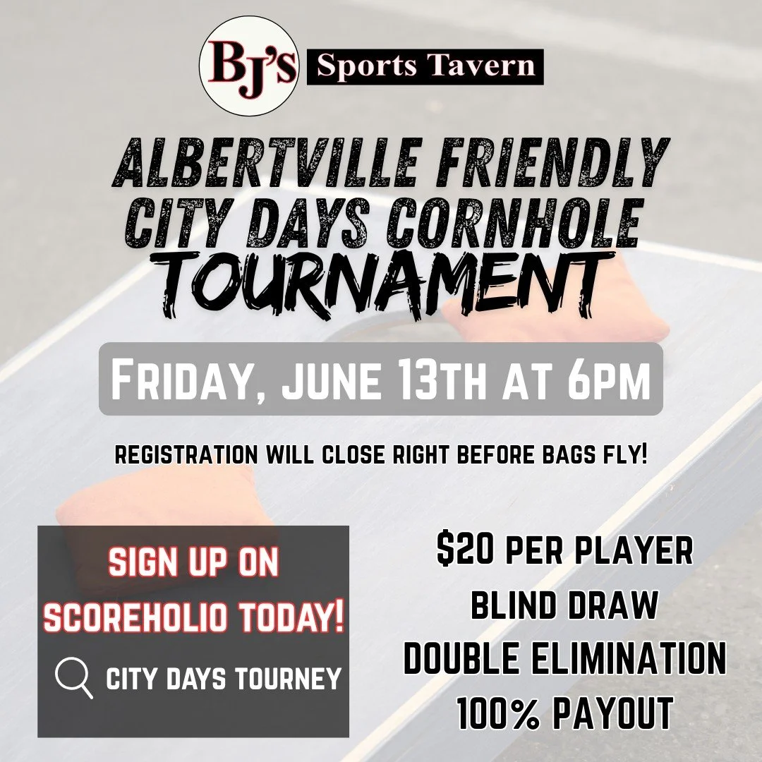 Cornhole Tournament at BJ's Sports Tavern