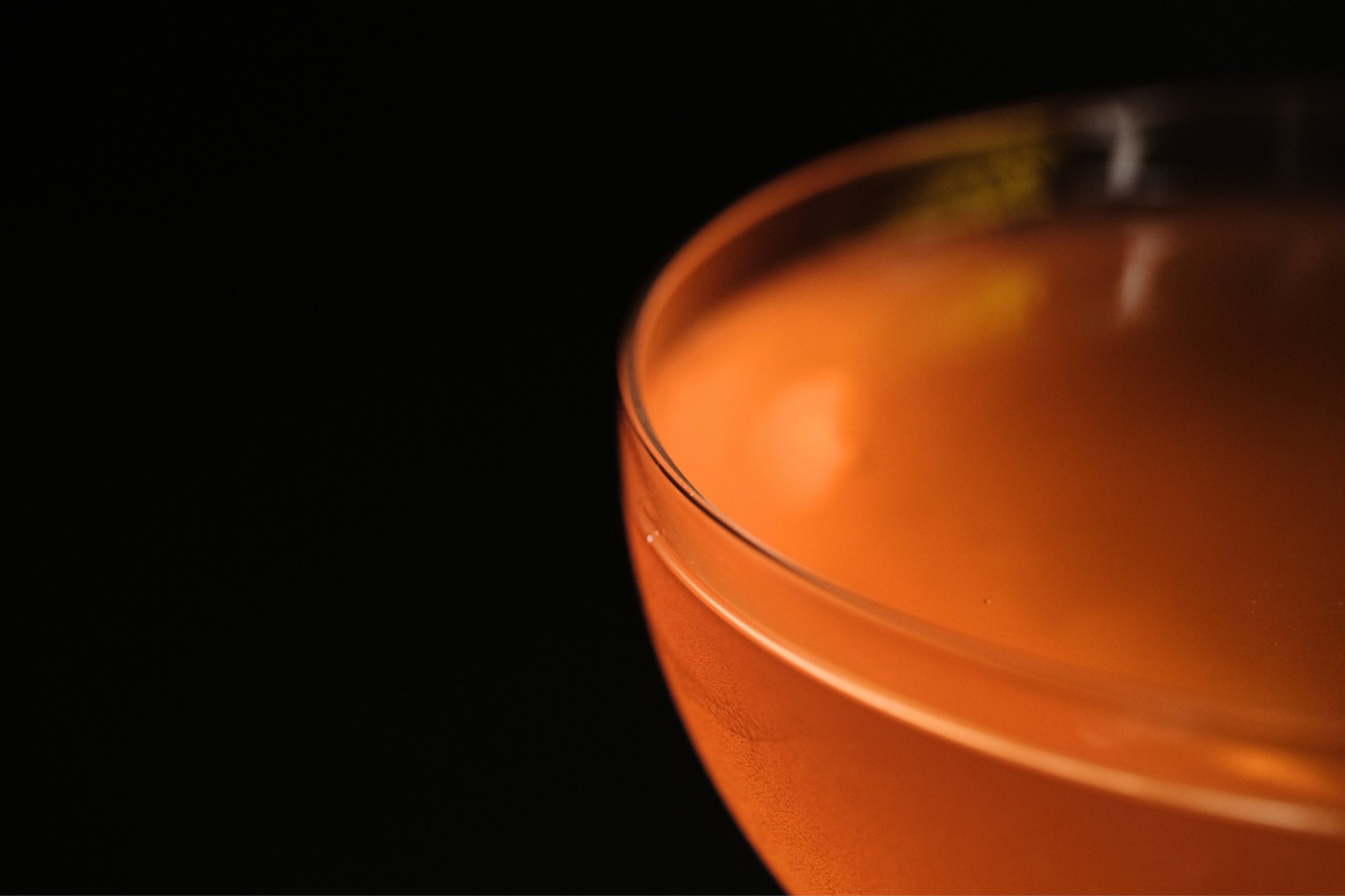 Orange Cocktail Closeup