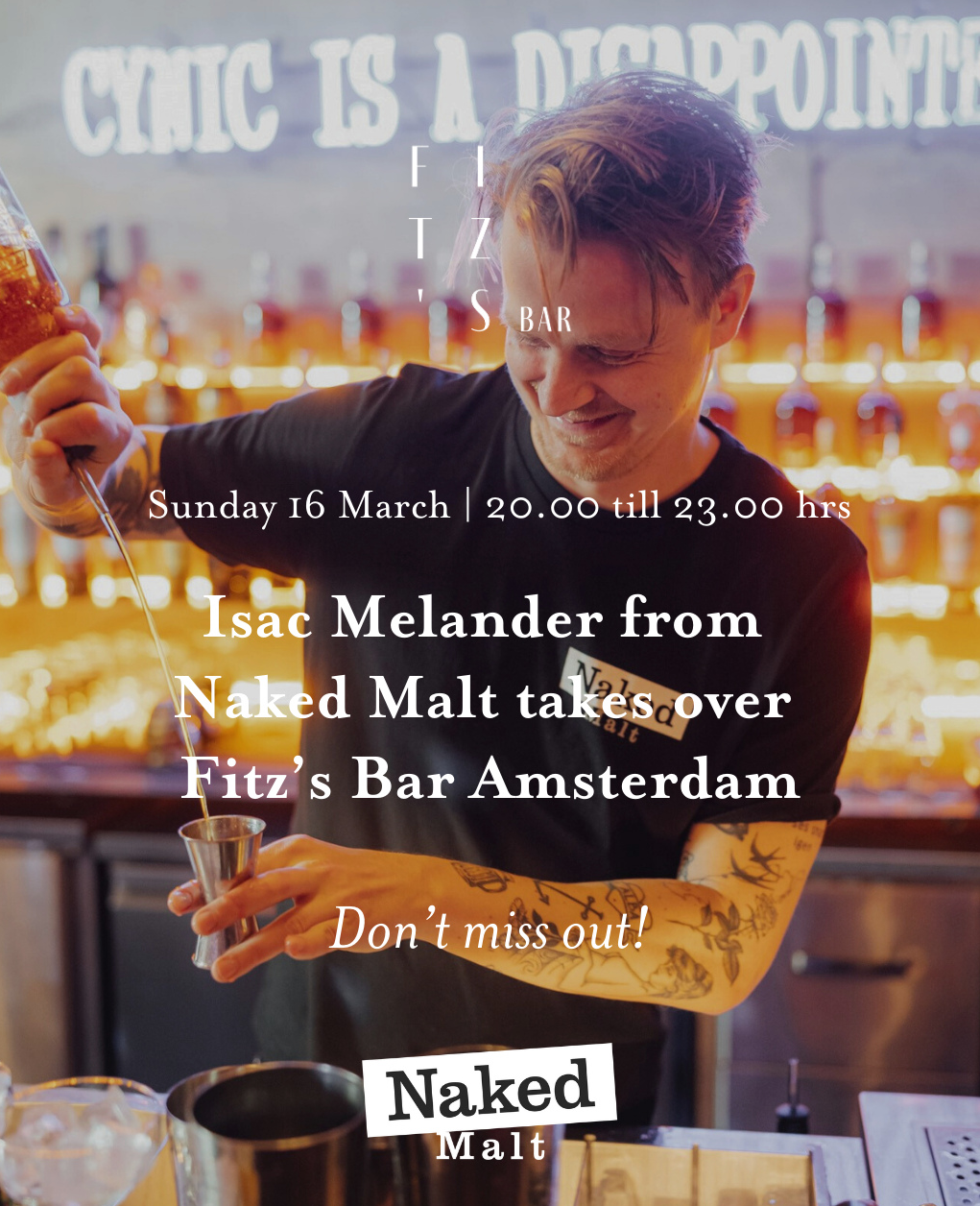 Fitz’s Bar x Naked Malt