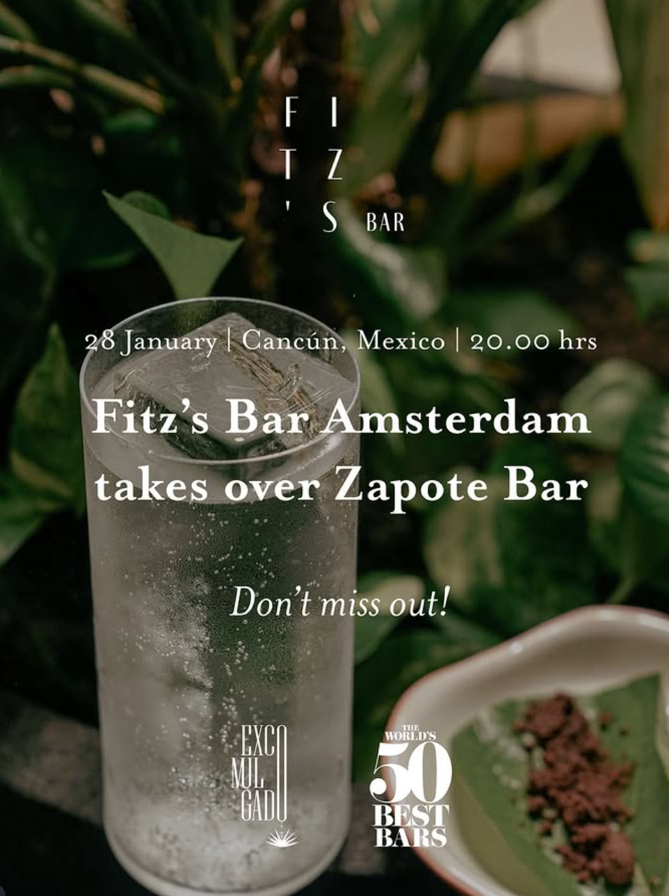 Fitz’s Bar x Zapote Bar