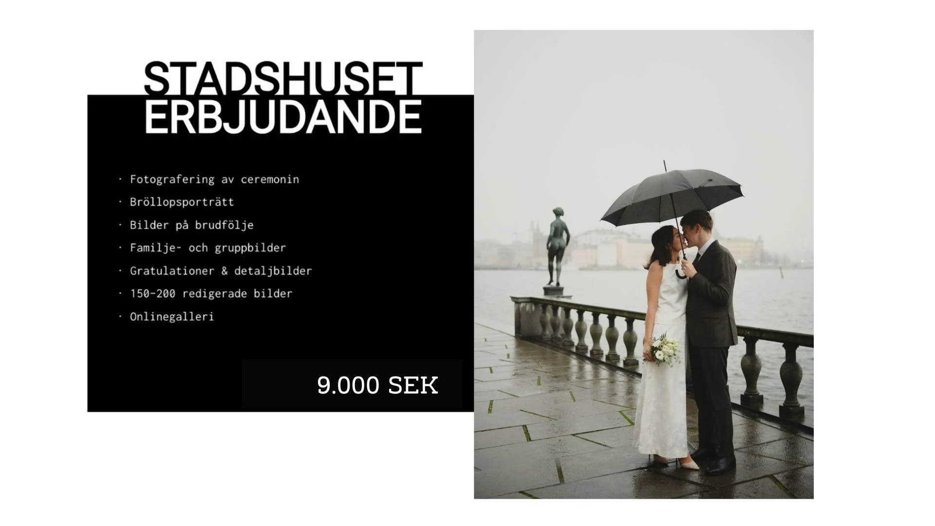 priser bröllopsfotograf stockholm