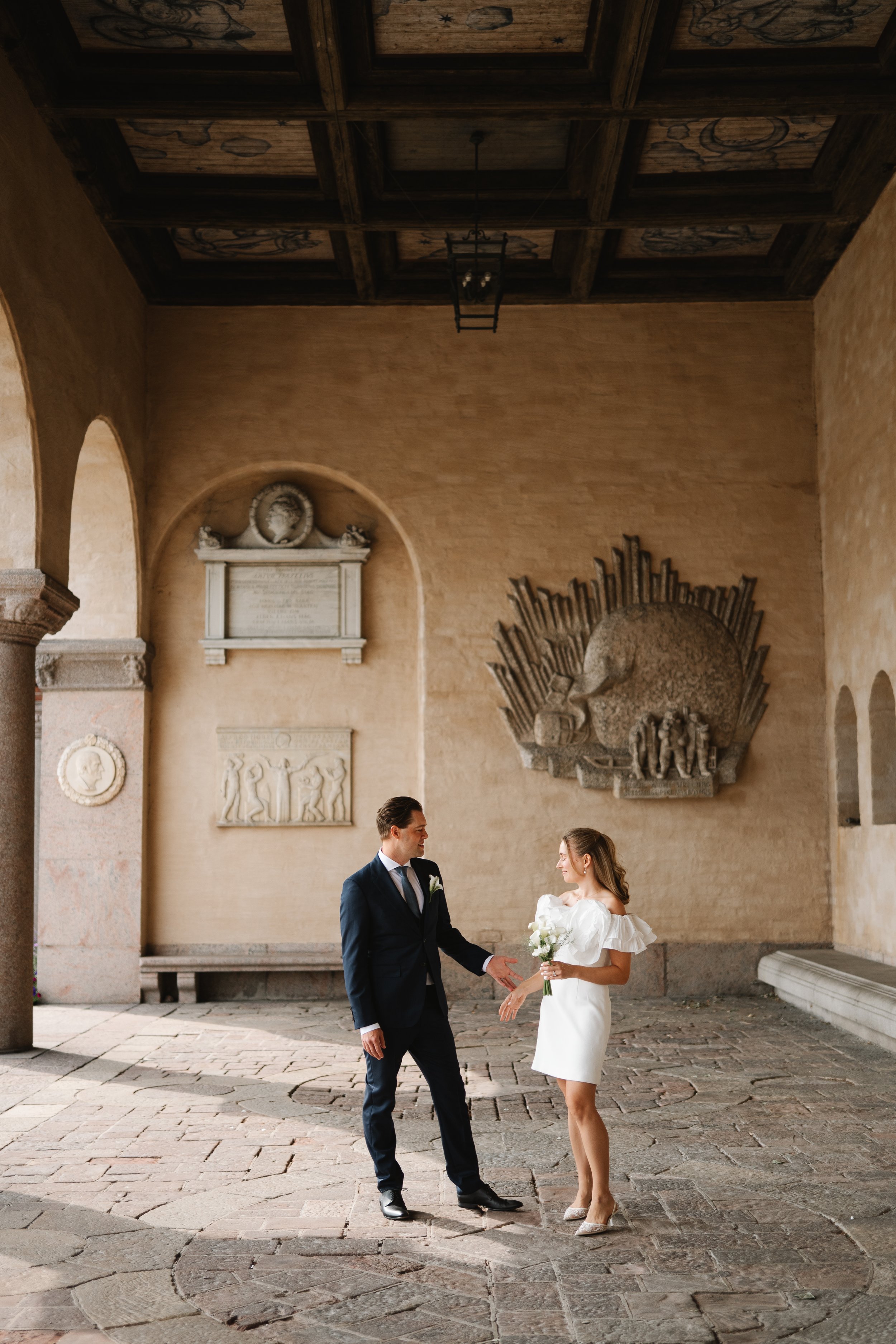 bröllop i stadshuset fotograf
