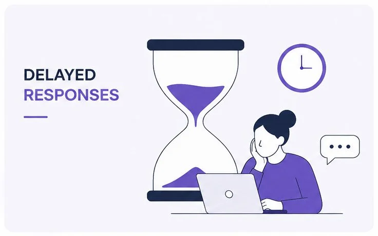 Delayed responses