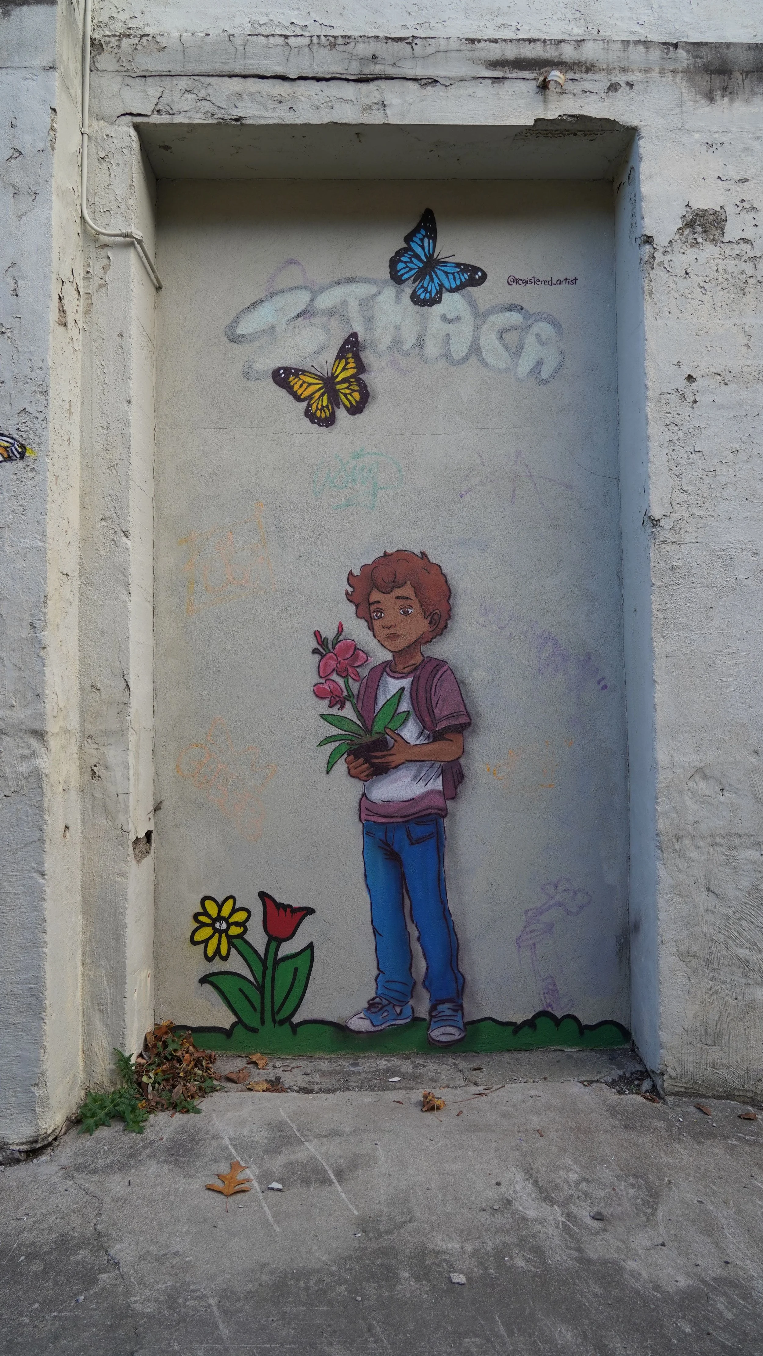 Muralist: Registered Artist /
Photographer: Shira Evergreen