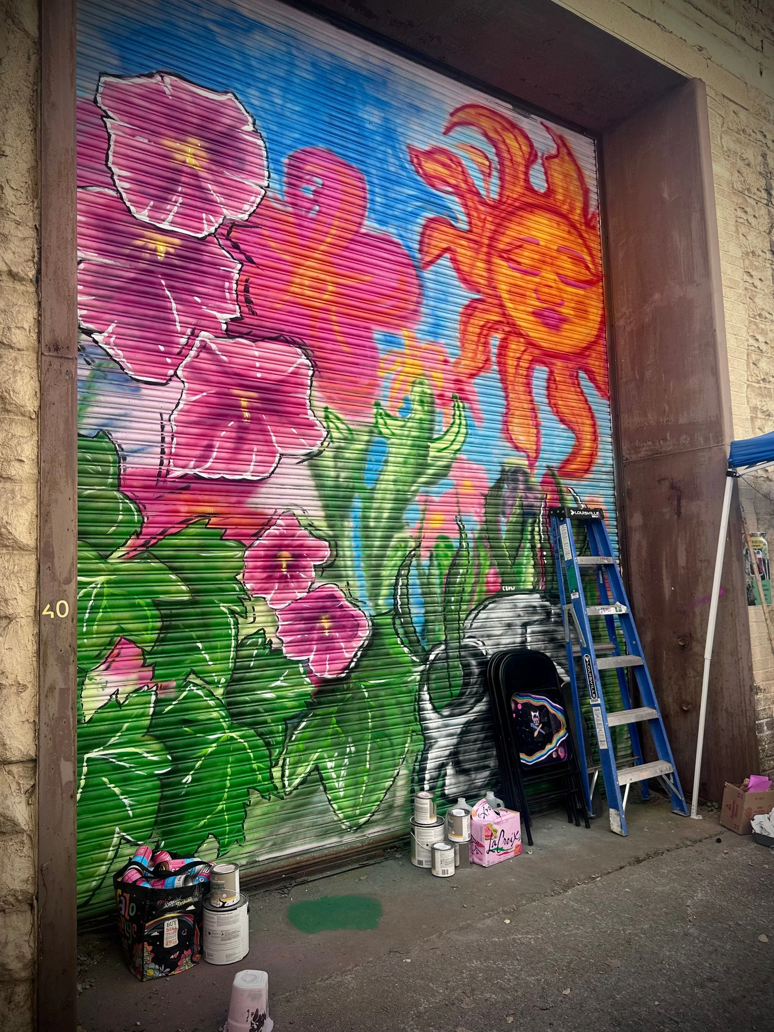 Muralist: Kristin Dutcher /
Photographer: Wendy Gherity