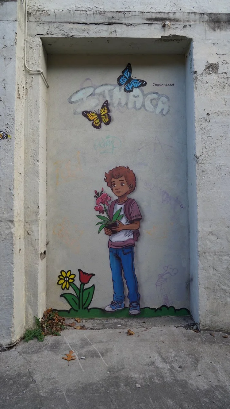 

Muralist: Registered Artist / Photographer: Shira Evergreen
