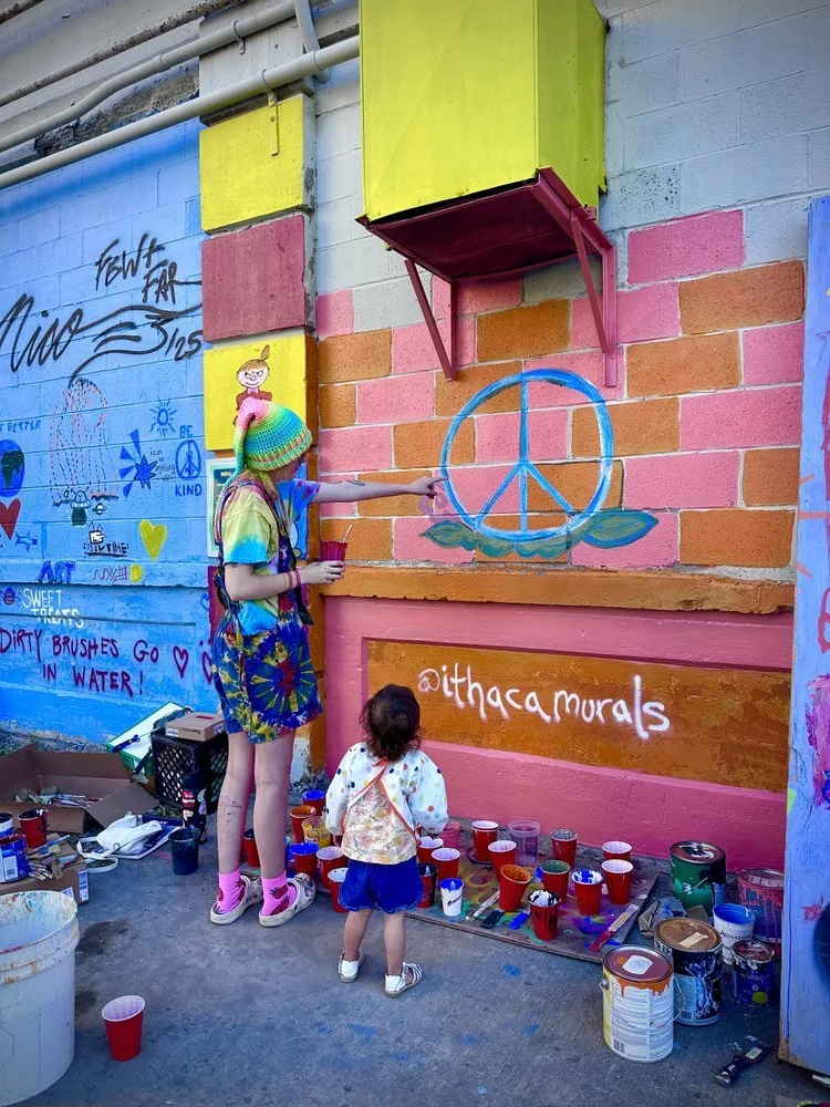 

Muralist: Community Paint Wall / Photographer: Wendy Gherity
