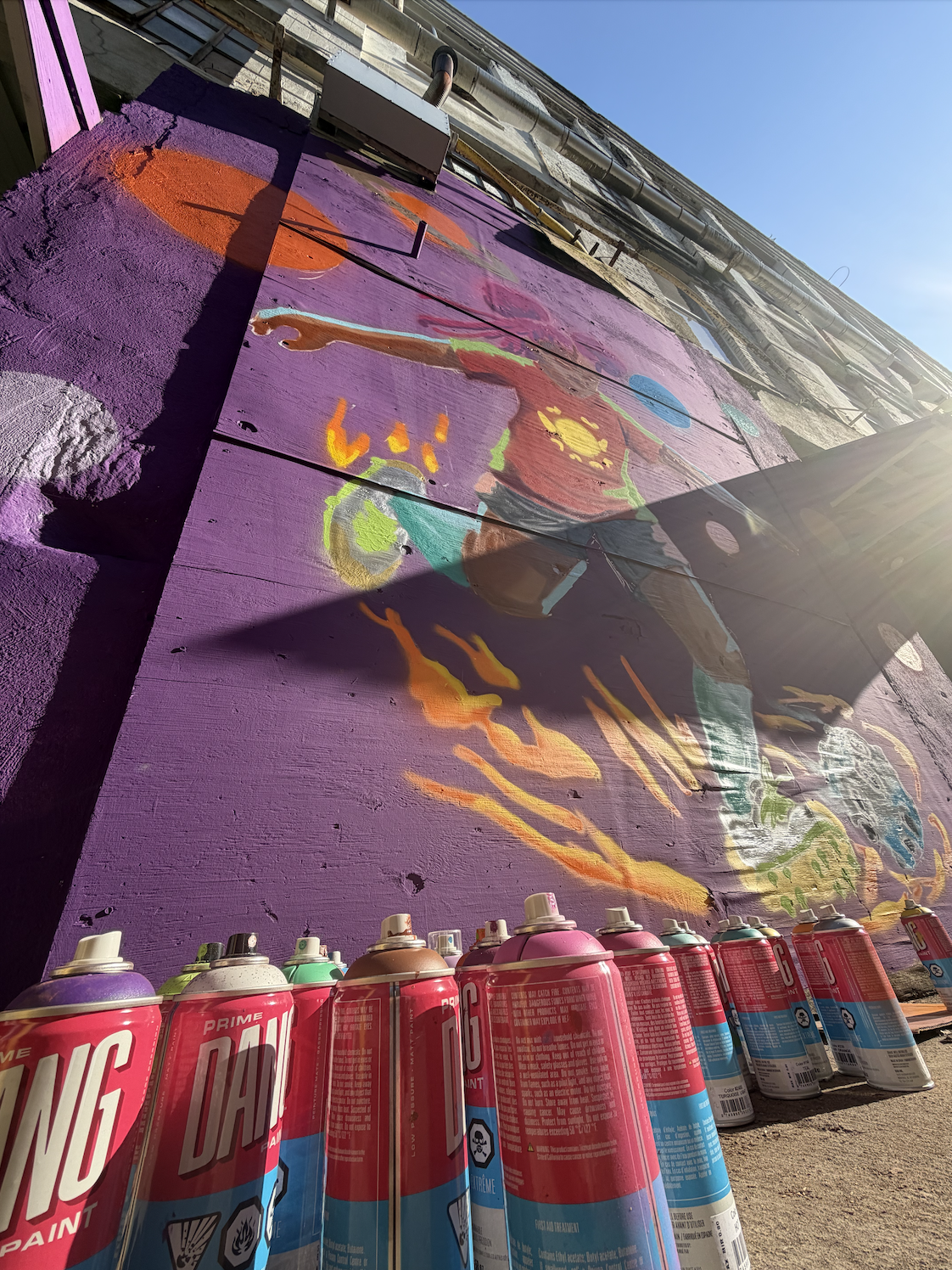 Muralist: LaJon Miller /
Photographer: Brooke Snider