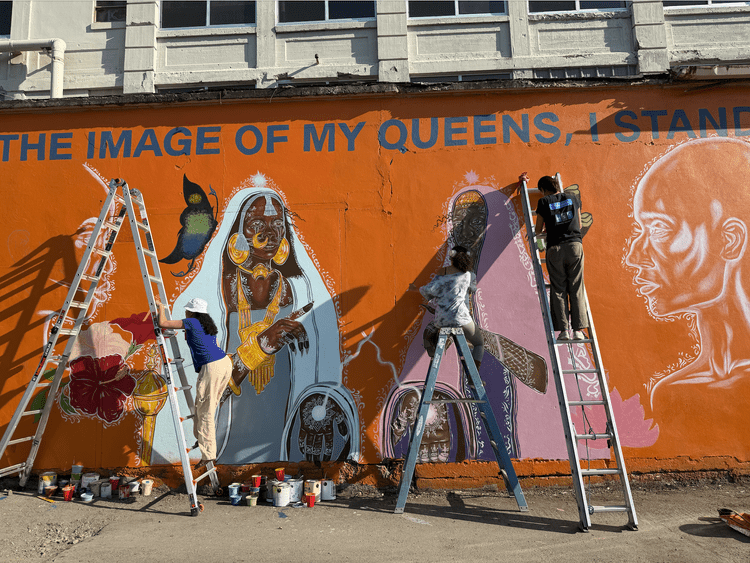 

Muralist: Maya Murry / Photographer: Brooke Snider
