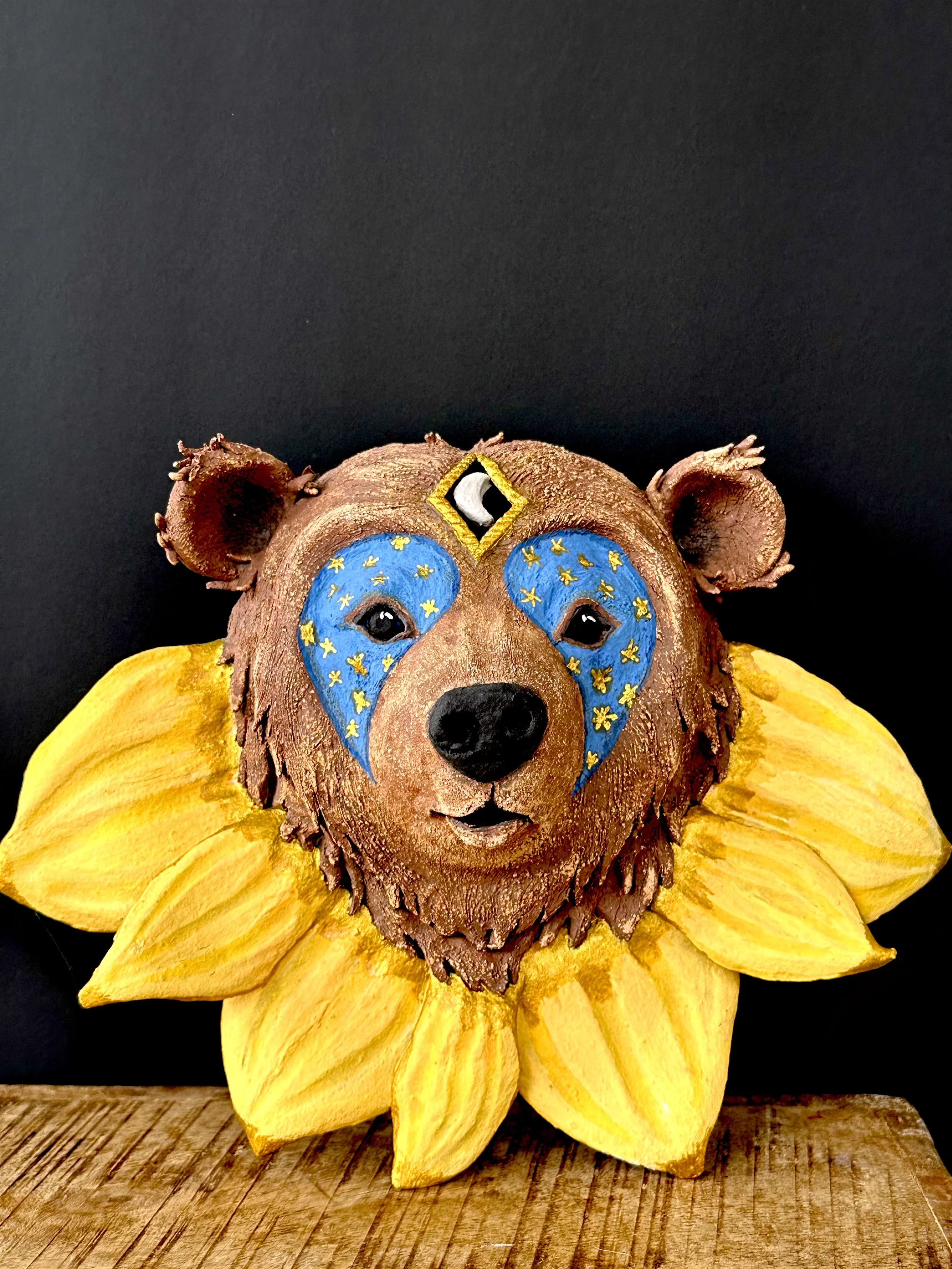 Animal Heads - Wall Sculpture Workshop 8/29/26, 10AM-3PM