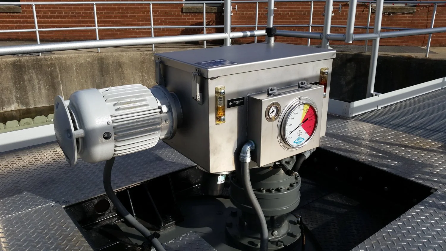 Hydraulic Powered Clarifier/Thickener Drive Units (Type-H) — Kusters ...