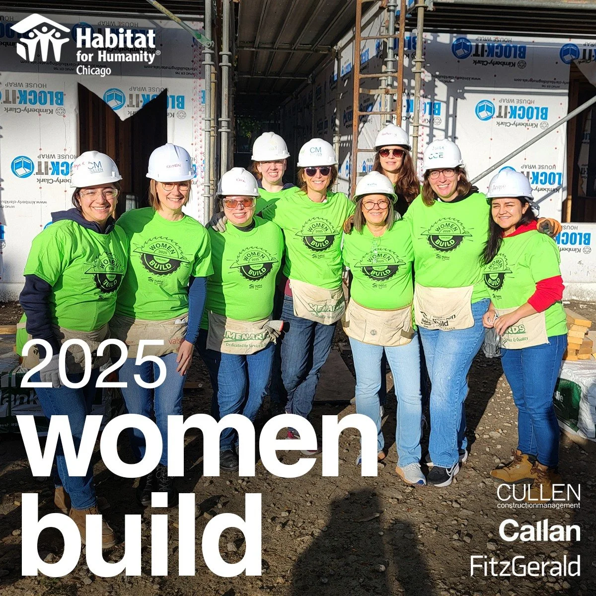 Earlier this month, our team joined Callan Consulting Engineers, Inc. and @cullen_cm  on-site  on site for Habitat for Humanity Chicago &rsquo;s 13th Annual Women Build.

Together with dozens of volunteers, we helped advance construction on Habitat C
