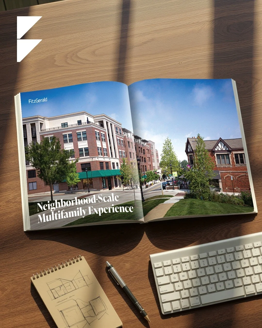 You may know FitzGerald for larger-scale multifamily and mixed-use work, but neighborhood-scale multifamily has long been part of our practice. Low-rise, townhome, and walkable infill developments are often the projects moving forward today, and they