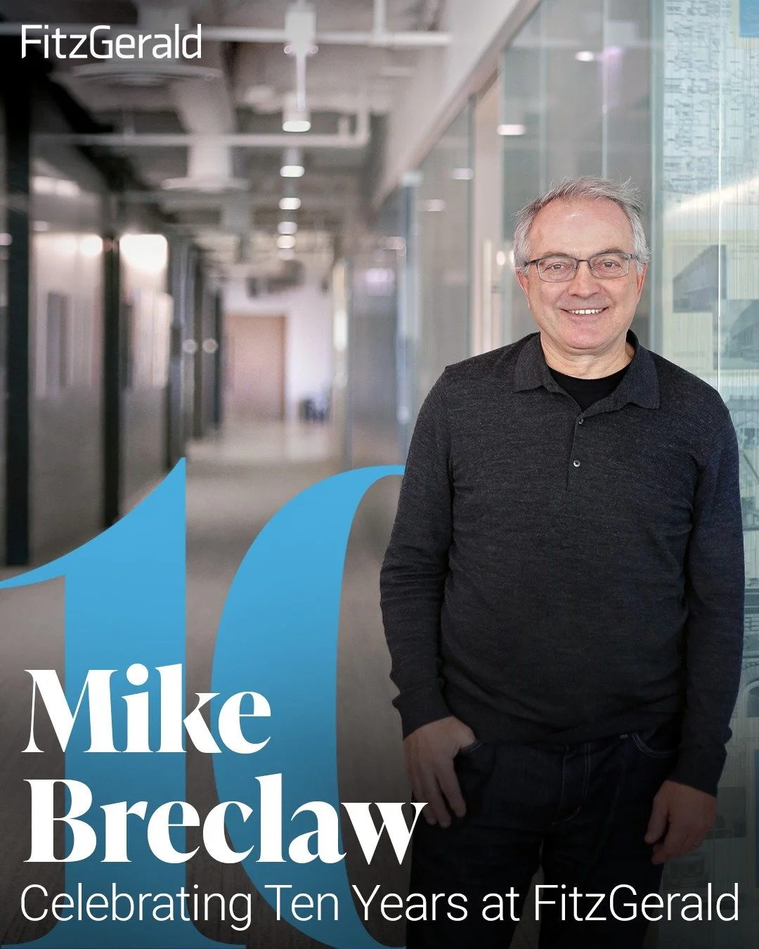 Today we recognize Mike Breclaw, Principal and Design Director, in celebration of his 10-year Fitz-versary.

With more than 35 years of architectural experience, Mike has played a major role in shaping FitzGerald&rsquo;s multifamily and mixed-use wor