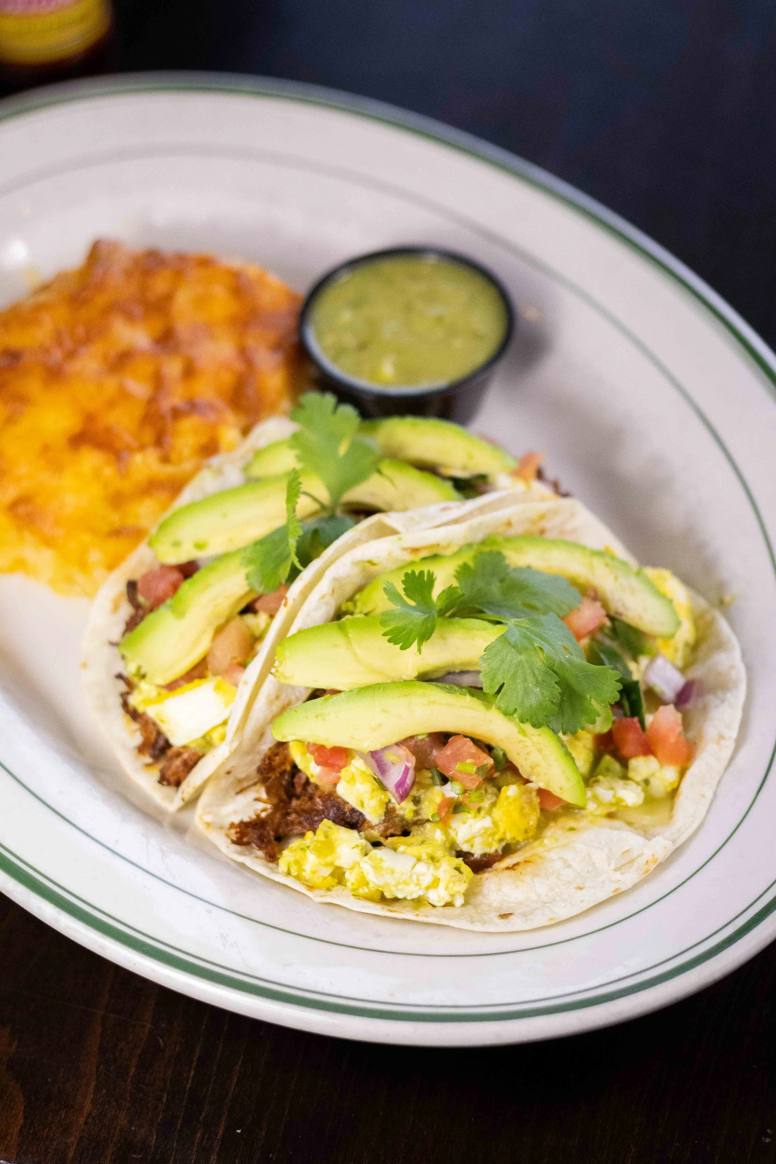 Birria Breakfast Tacos Lucky's 13 Pub Monthly Specials