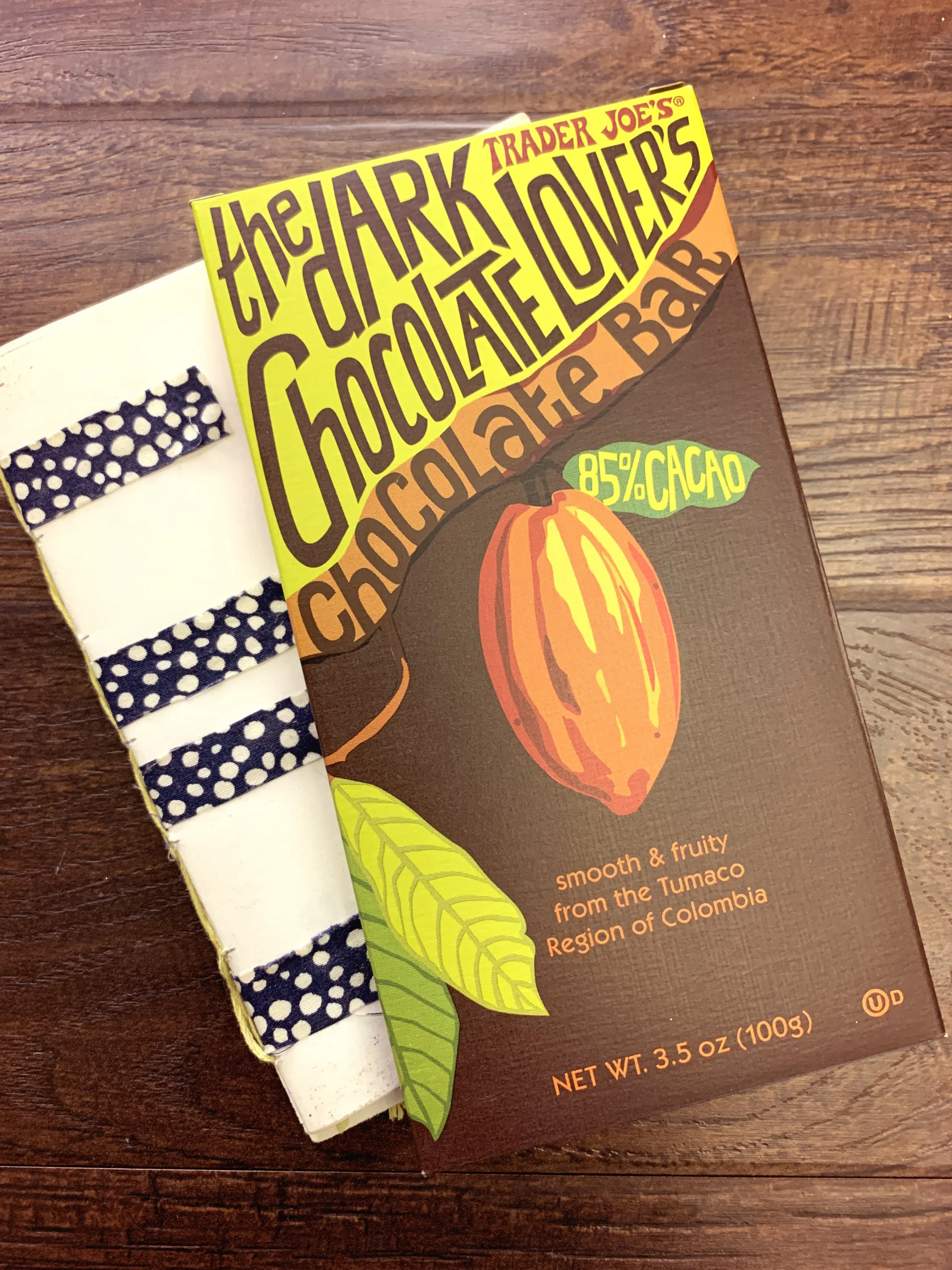 Trader Joe's Chocolate Bar 85% Cacao