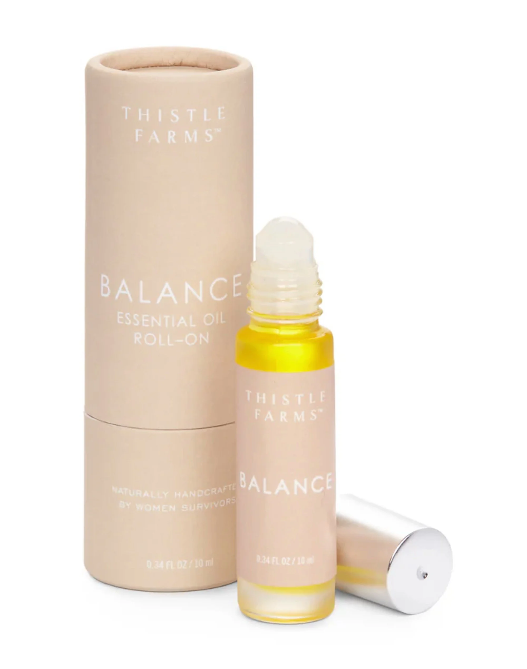 Balance + Calm 100% Essential Oil Roll On Fragrances | Made By Empowered Women Survivors at Thistle Farms Nonprofit