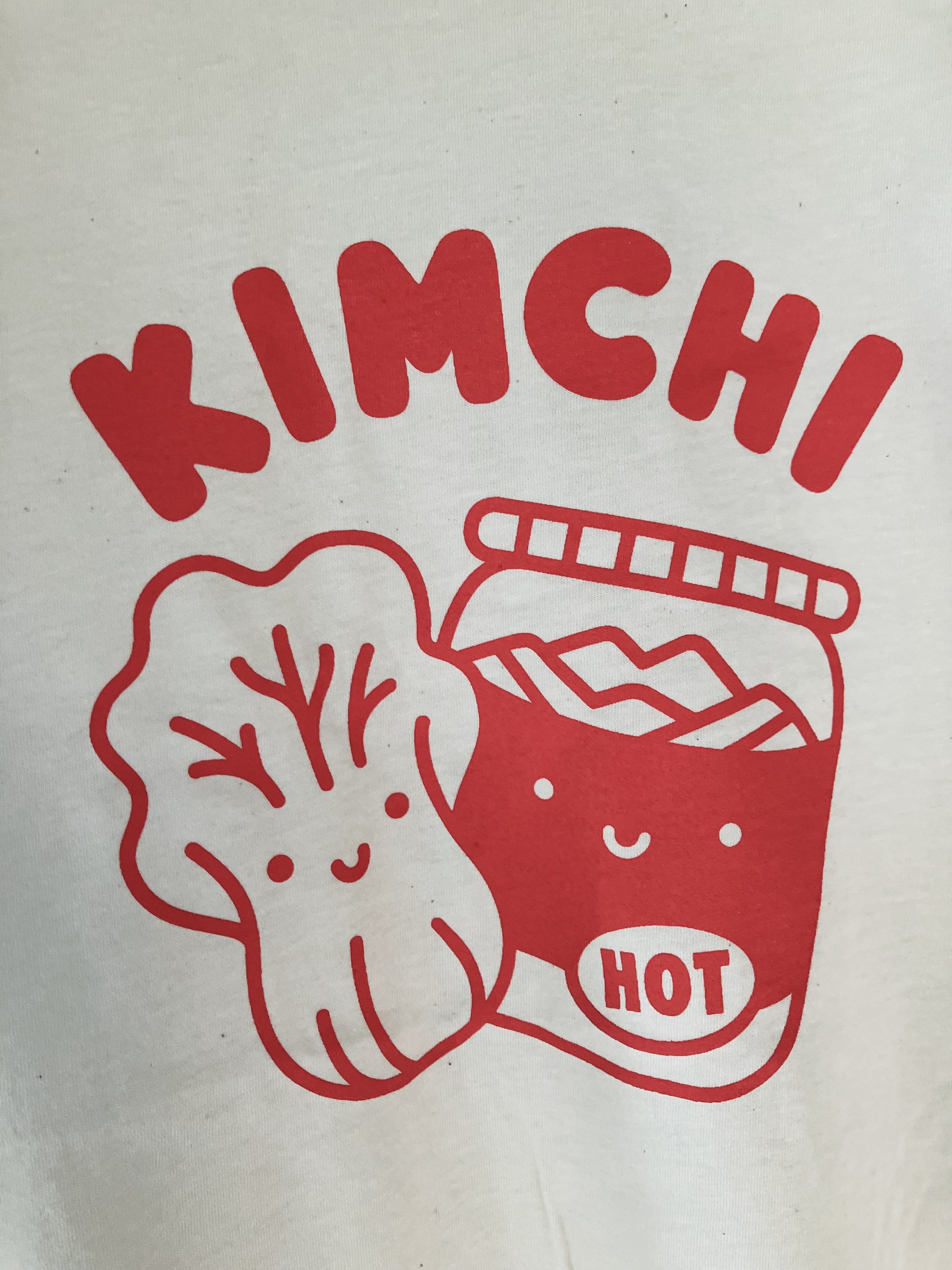 Kimchi Kawaii Unisex Adult Super Soft T-shirt in Organic Cotton, as worn by Joanna Gaines on Magnolia Fixer Upper. lotus27inc brings mindful moments of beauty + light to your busy every day.