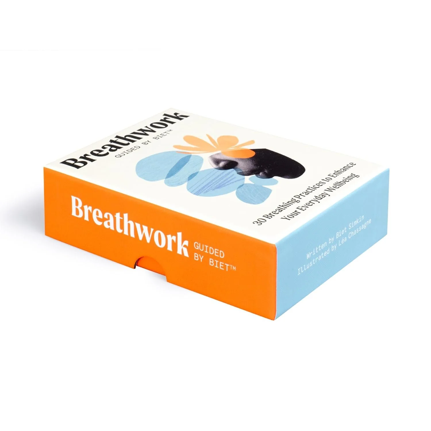 Breathwork Guided by Biet: 30 Breathing Practices to Enhance Your Everyday Wellbeing | Stunning Deck for Self Care + Introspection