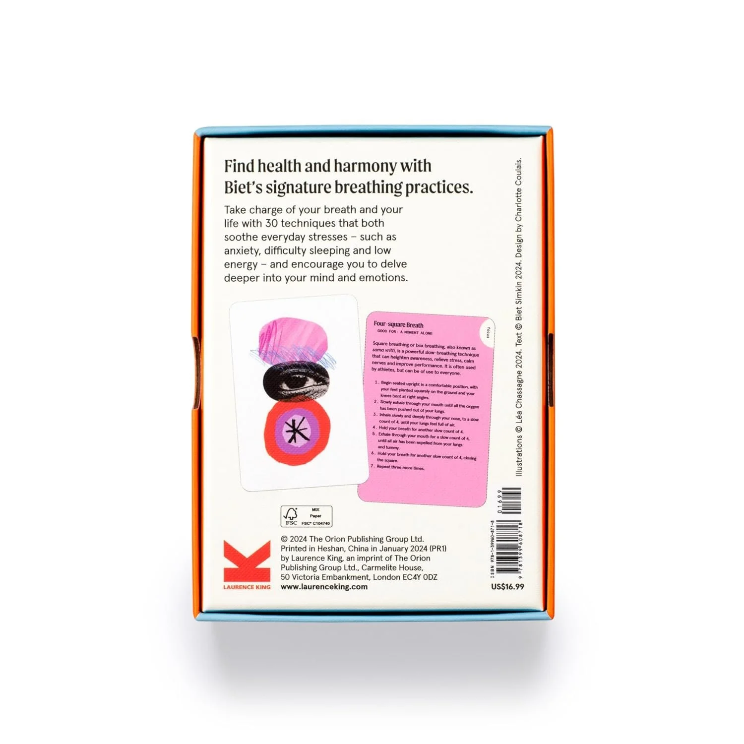 Breathwork Guided by Biet: 30 Breathing Practices to Enhance Your Everyday Wellbeing | Stunning Deck for Self Care + Introspection