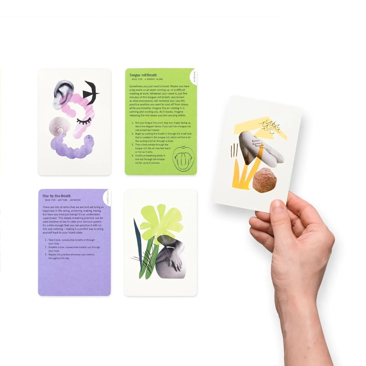 Breathwork Guided by Biet: 30 Breathing Practices to Enhance Your Everyday Wellbeing | Stunning Deck for Self Care + Introspection