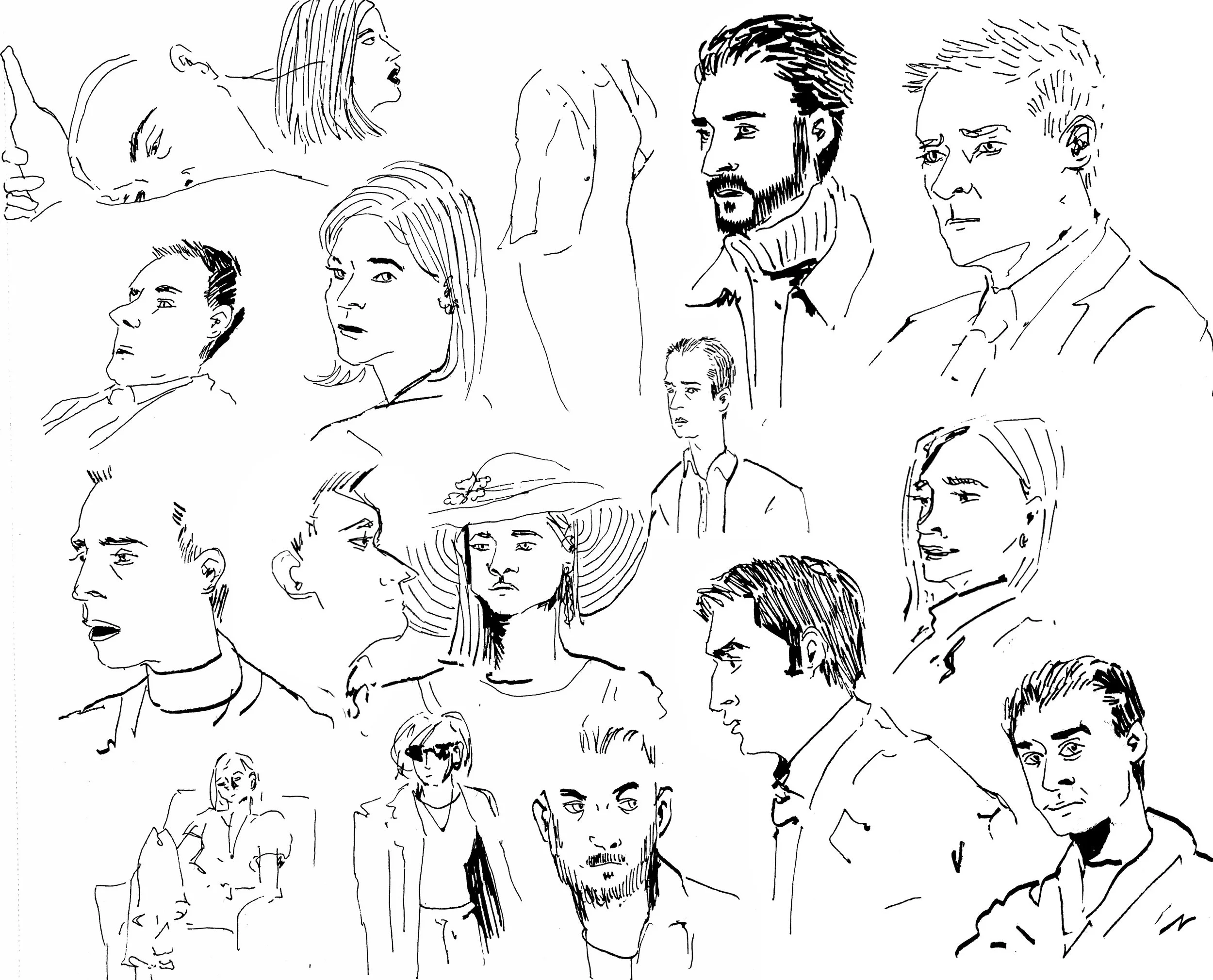 Succession Sketch Page
