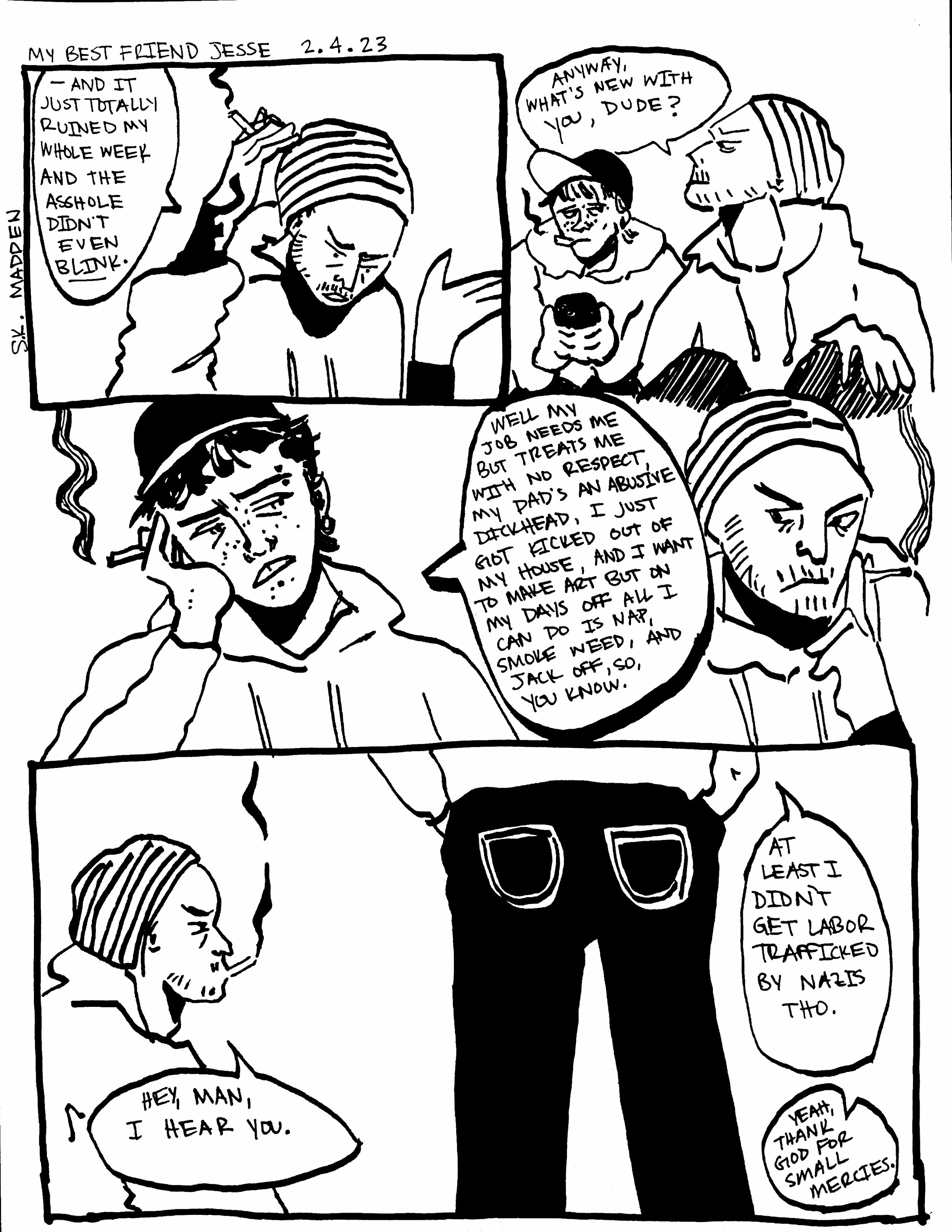 S.K. and Jesse Pinkman catch up