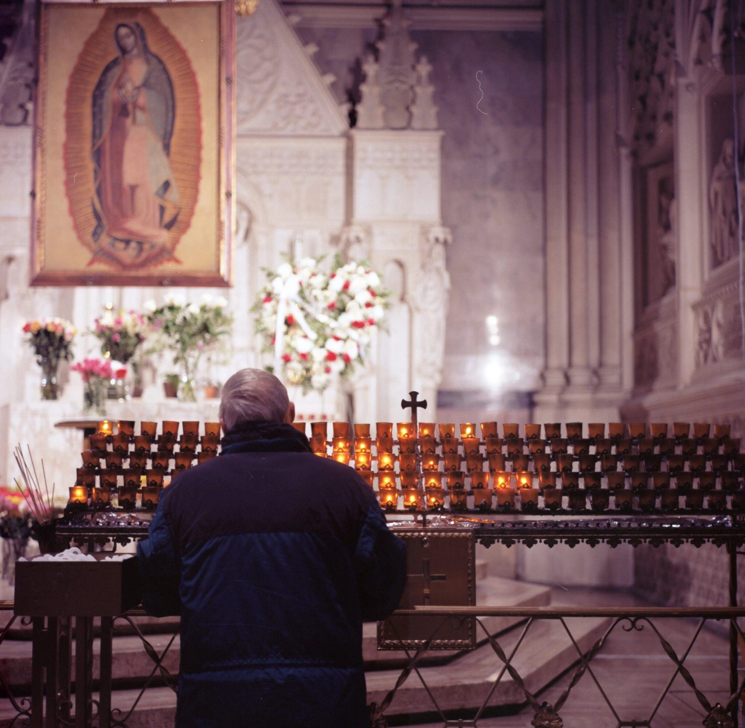 St. Patrick's Cathedral 1. Rolleiflex.
