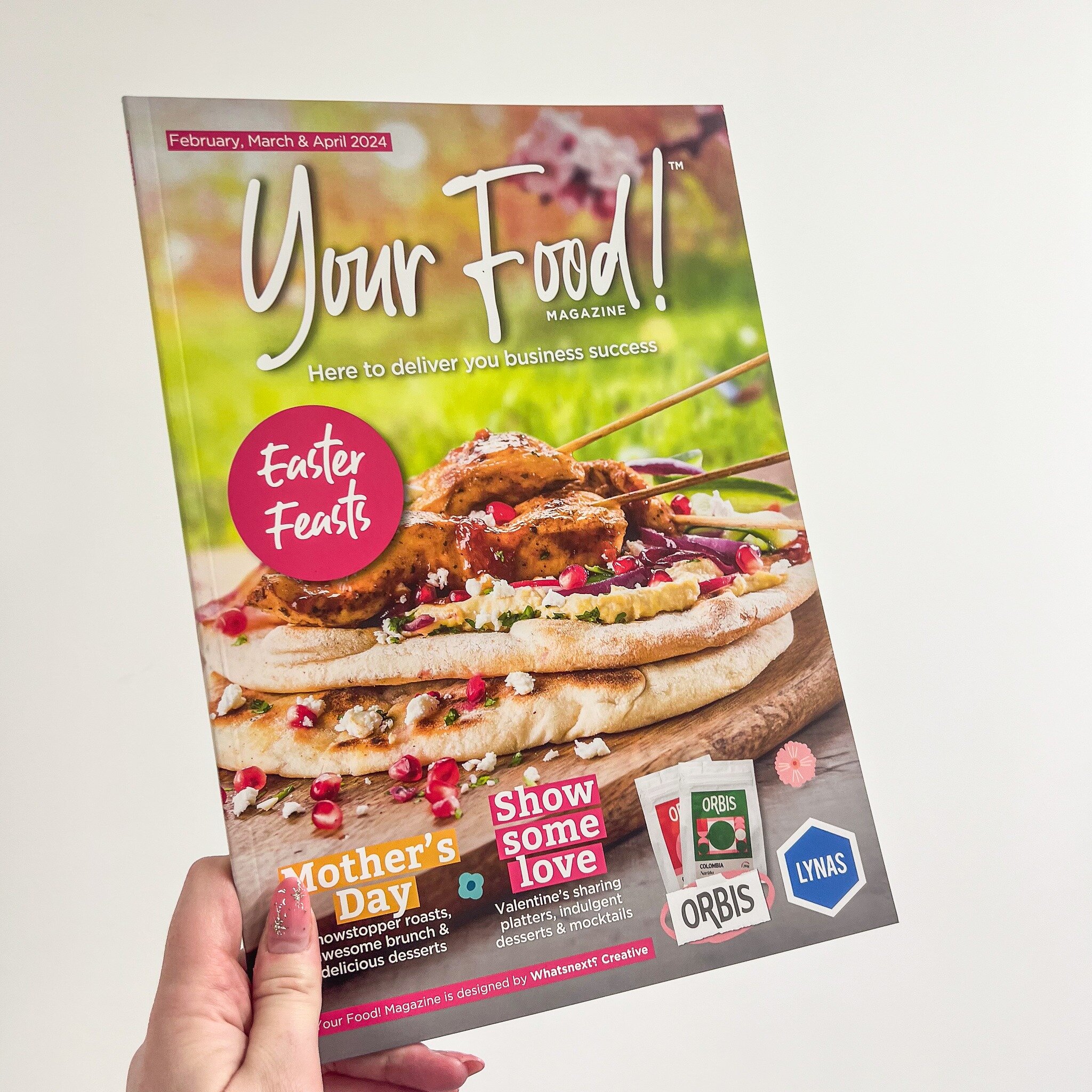Another successful seasonal magazine for Lynas Foodservice! We began working on the Spring Edition of Your Food way back in December, while everyone else was in the festive spirit we were in Spring mode!

Here's a little peek of what's inside. Visit 