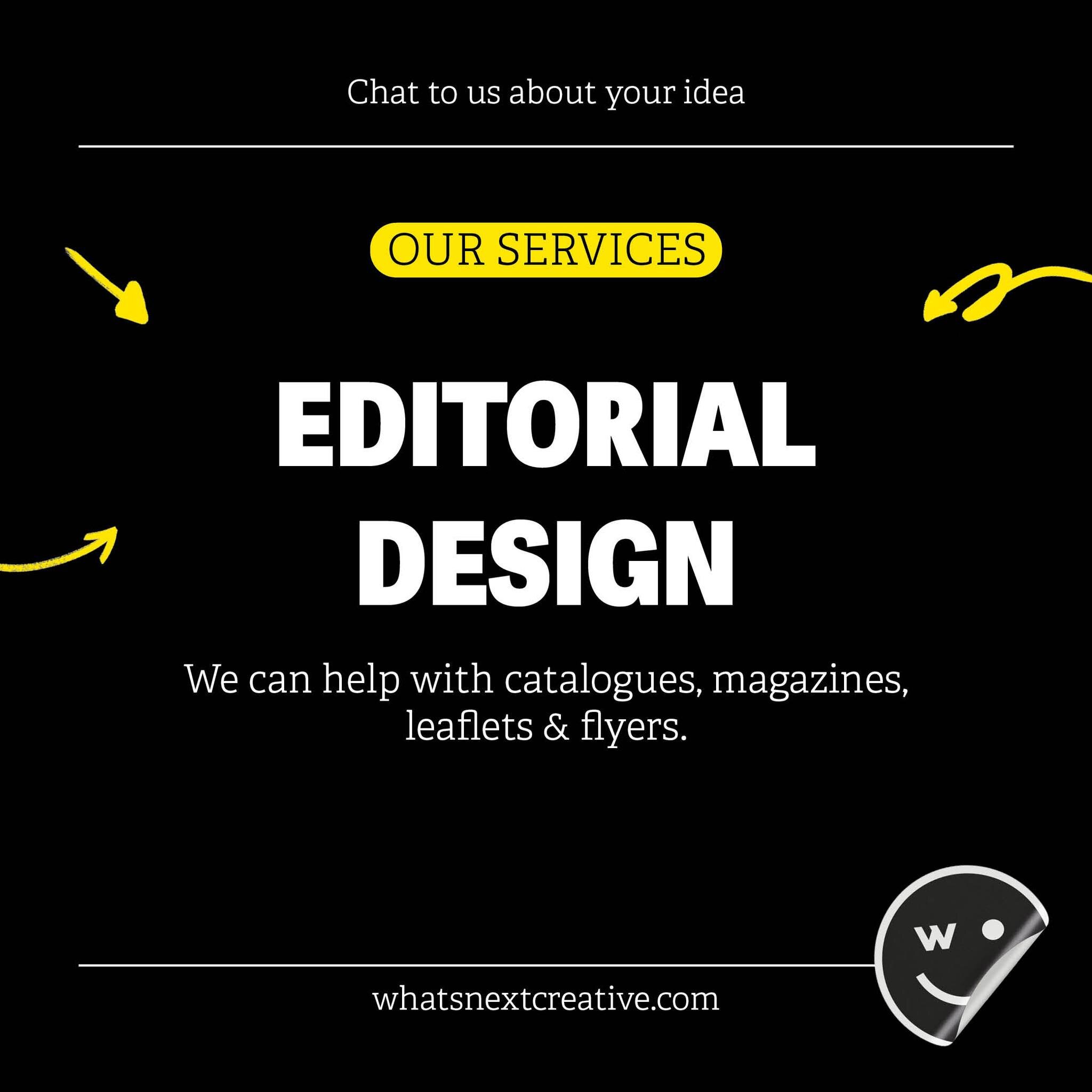 Do you need product catalogue but have no idea how to start organising the wealth of information? Or maybe you need help designing some flyers to promote your business and services...we've got you covered ✅

We can help with catalogues, magazines, le