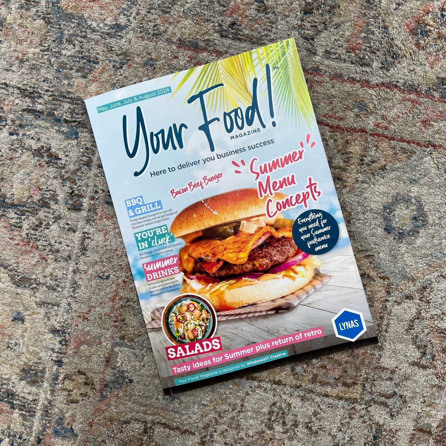 The Summer edition of Your Food Summer has landed at Lynas Foodservice, we really enjoyed working on this one

Here's a little peek of what's inside. Visit this link to view the full magazine 👉 lynasfoodservice.com/your-food-magazine/summer

Let's w