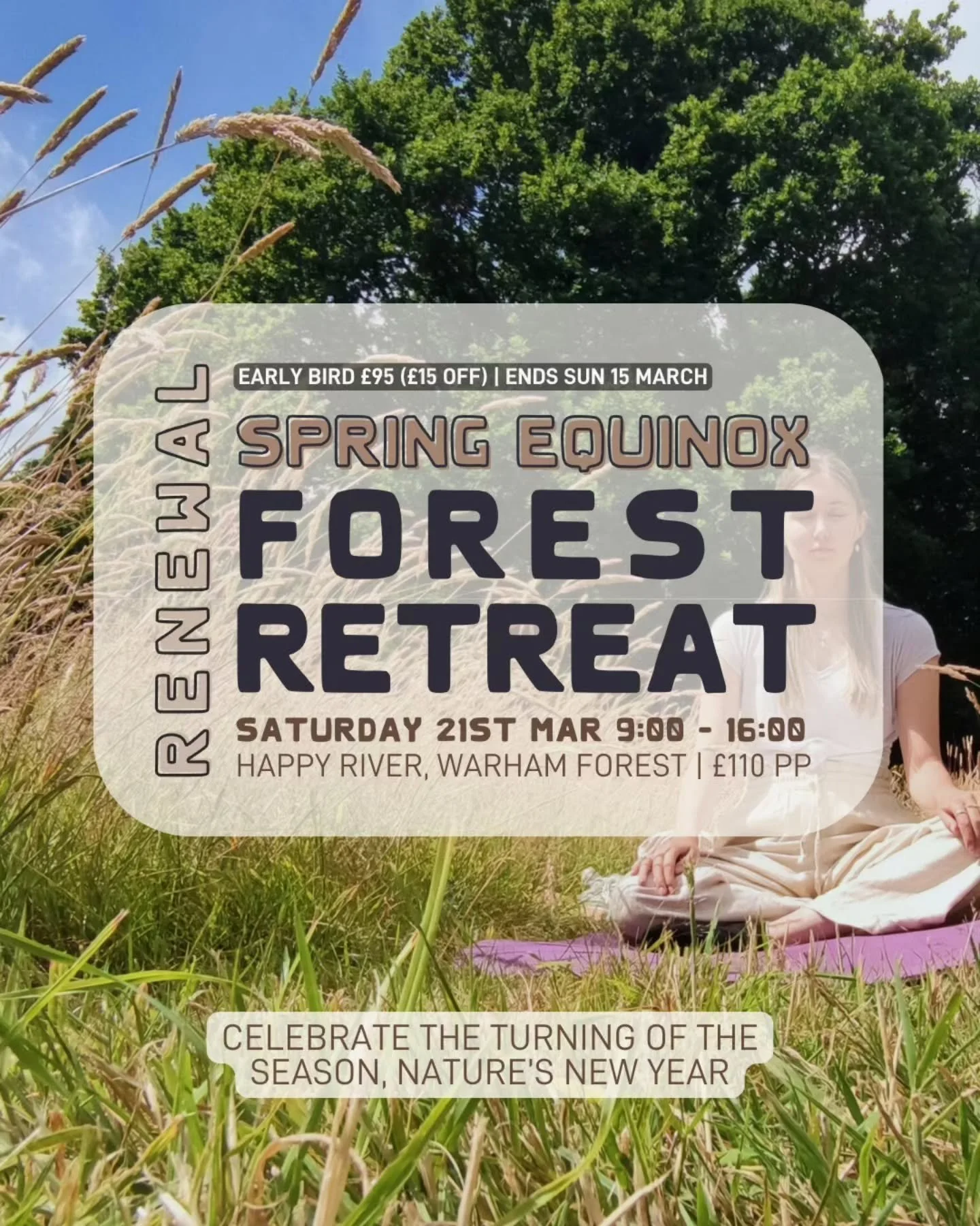 My first retreat of the year 🌿&hellip; and we are celebrating nature&rsquo;s new year 🌸✨

I&rsquo;ve been a little late sharing this one as I&rsquo;ve been fully wintering, but now that the days are lengthening and the energy of spring is starting 