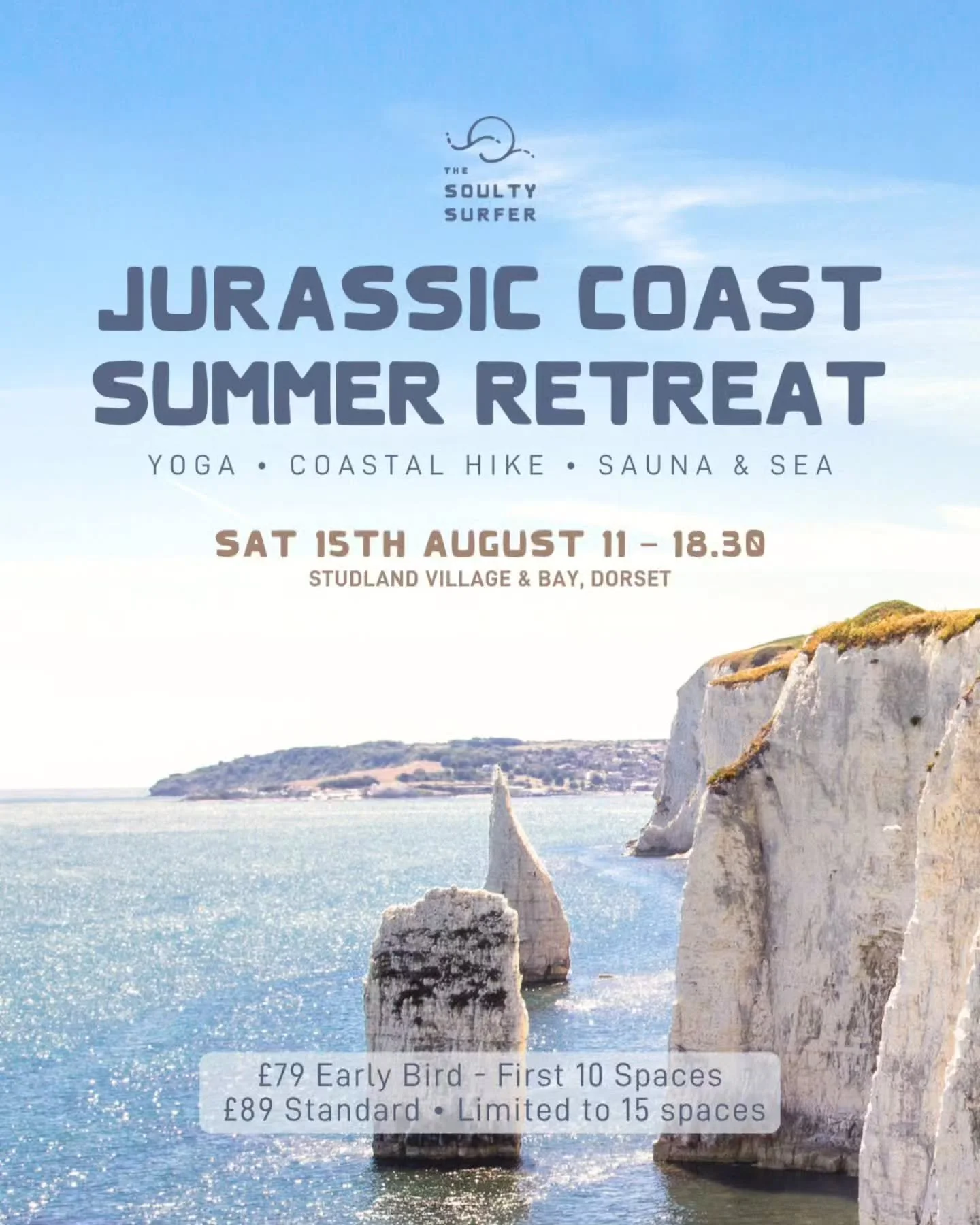 JURASSIC COAST SUMMER RETREAT 🌊🌿☀️

There's something special about spending a summer's day by the sea. Longer days. Fresh sea air. Time outdoors. Good company. Space to slow down.

Sold Out ✨

Join me on Saturday 15th August for a full day on the 