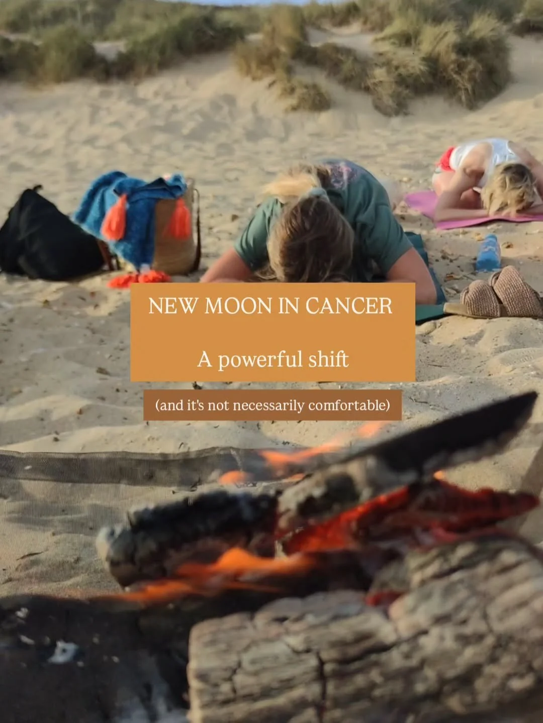 New Moon in Cancer // Gentle but powerful.

Feeling pretty moved after yesterday's session. And not just because of everyone's presence, but because of what this New Moon is making me become aware of in my own life!

Old patterns.
Difficult feelings.