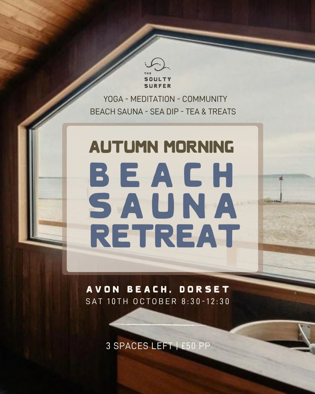 3 SPACES LEFT | THIS SATURDAY 

There&rsquo;s something beautiful about this time of year, that liminal space between seasons, when the light begins to soften and summer hasn&rsquo;t quite disappeared, but autumn is asking us to slow down.

A little 
