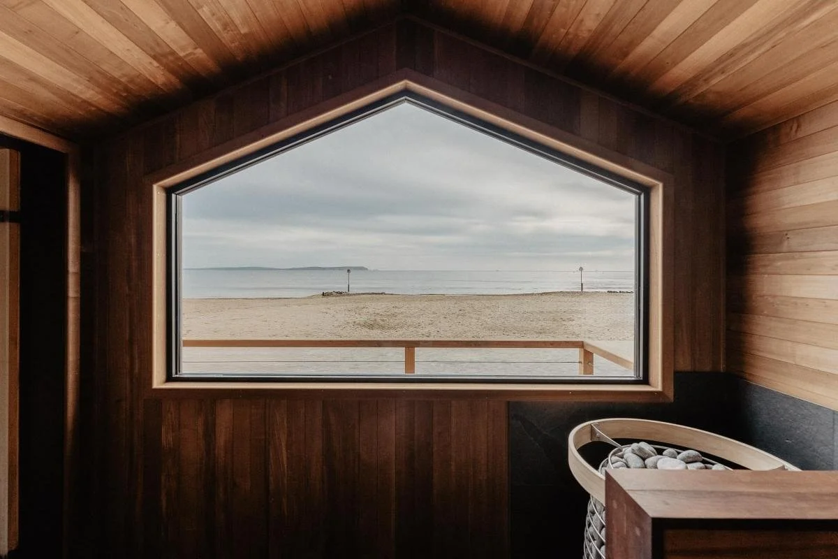 SOLSTICE SUNRISE SAUNA: INC. BEACH BONFIRE, SOLSTICE CEREMONY AND SEASONAL TREATS