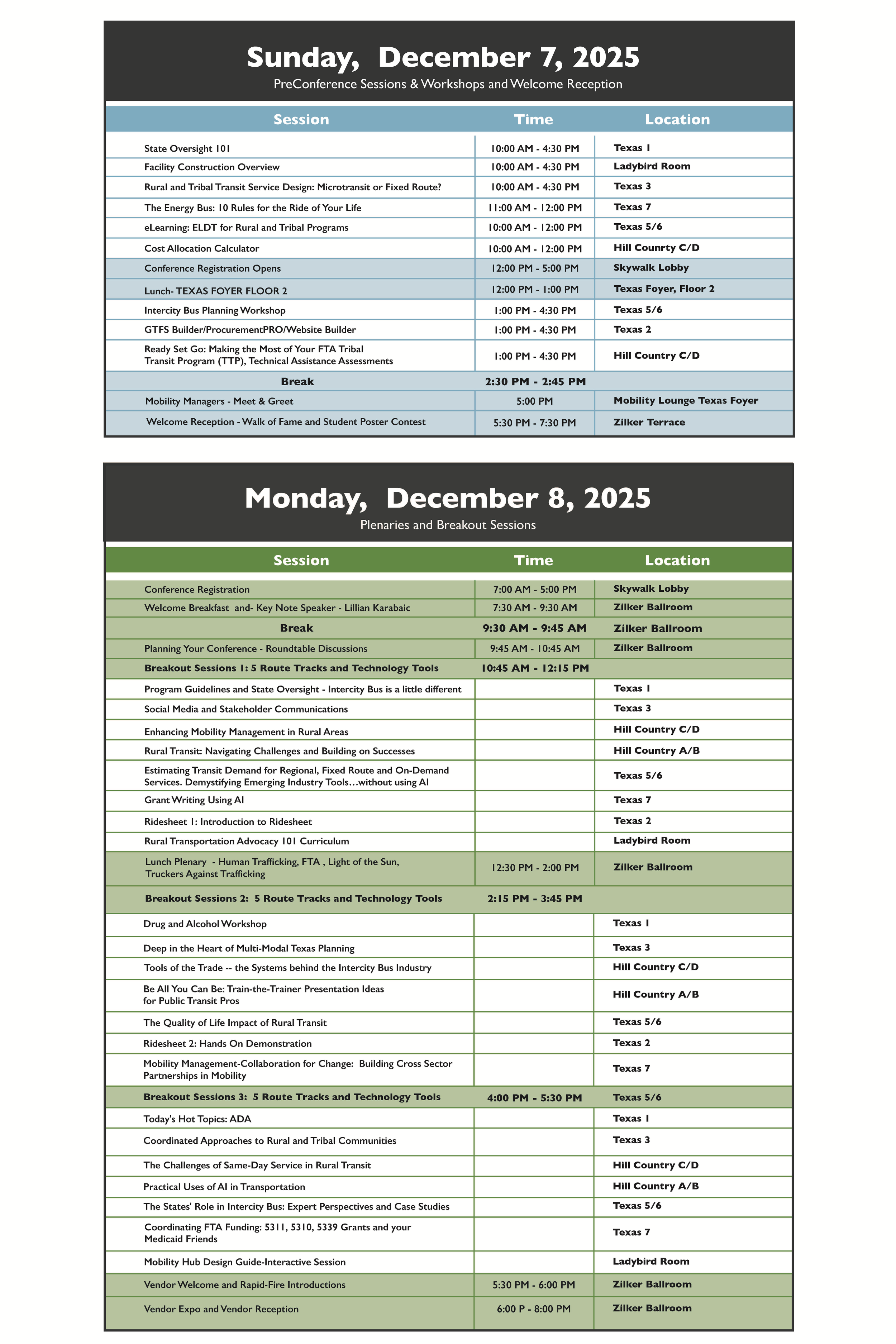 2025 12 Schedule at a Glance Poster - Sunday_Monday.png