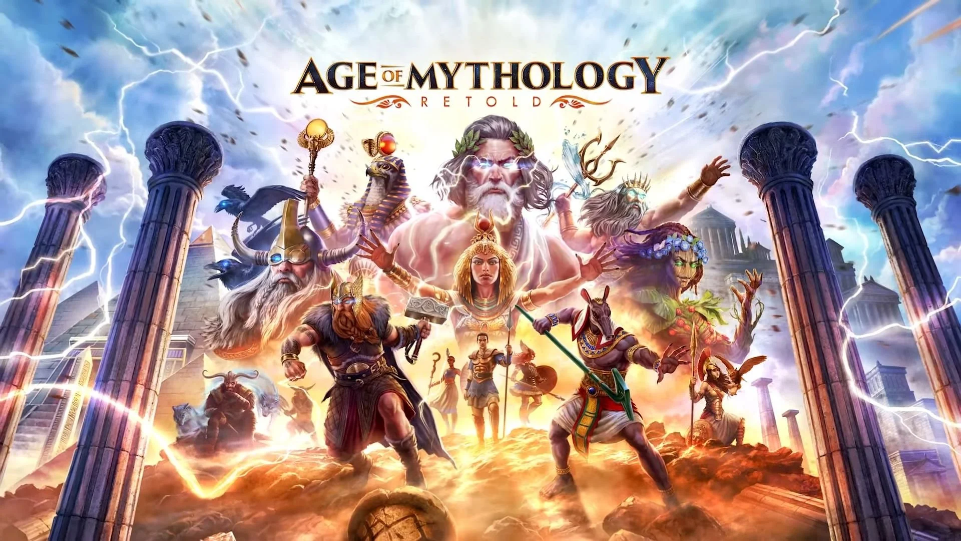 Age of Mythology: Retold key art