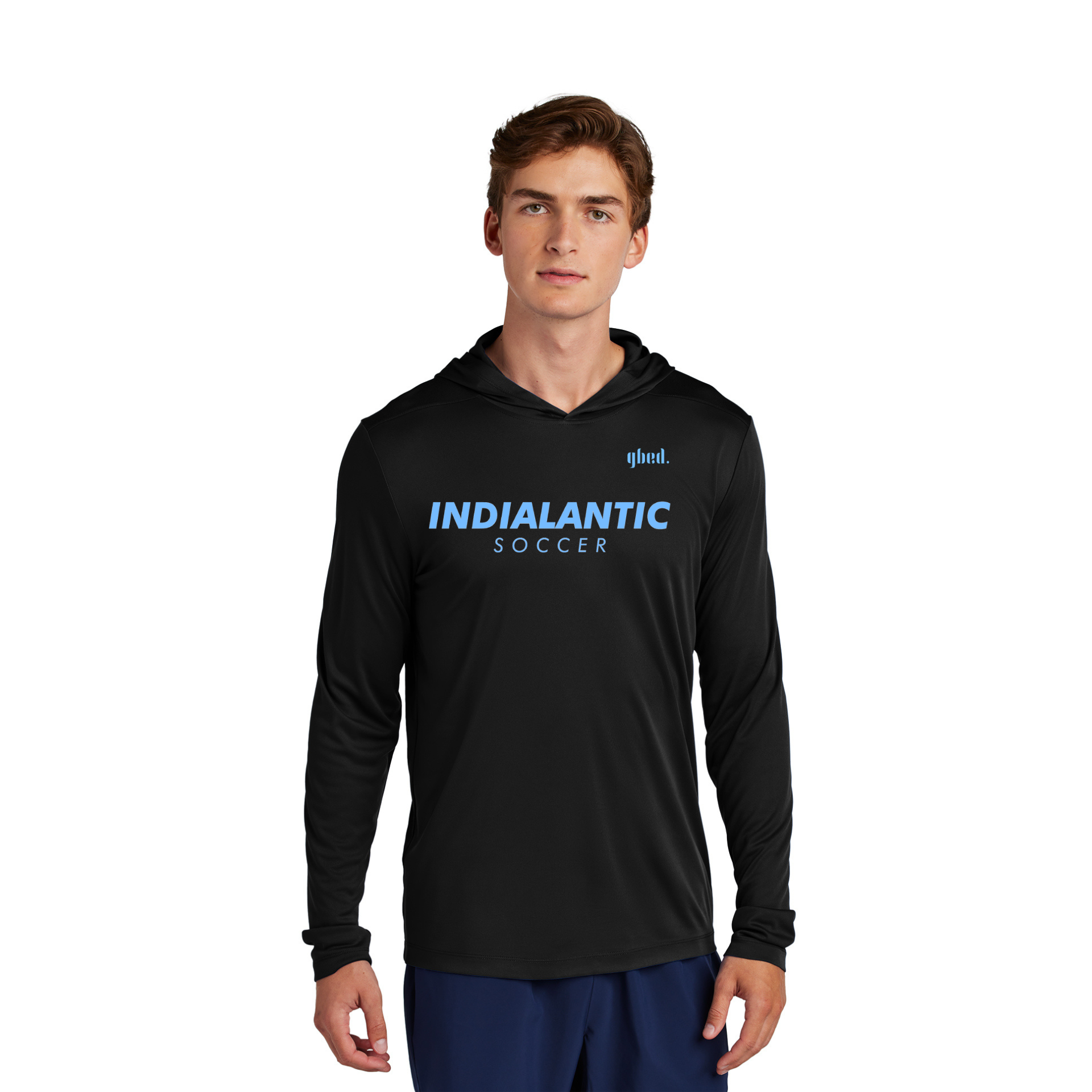 The Performance Sun Hoodie - Black - IYSA