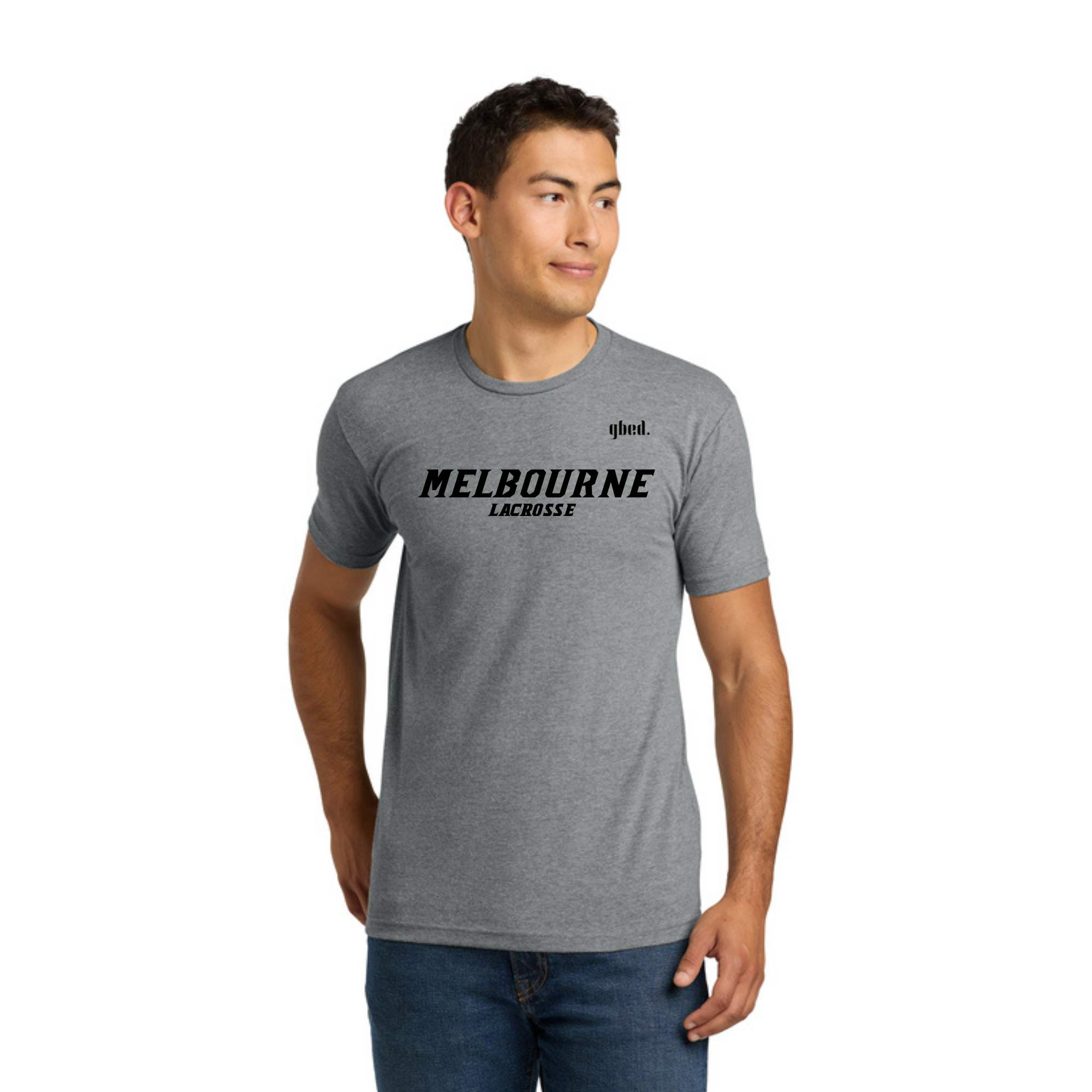 The Everyday Cotton Tee - Gray - Melbourne Lacrosse