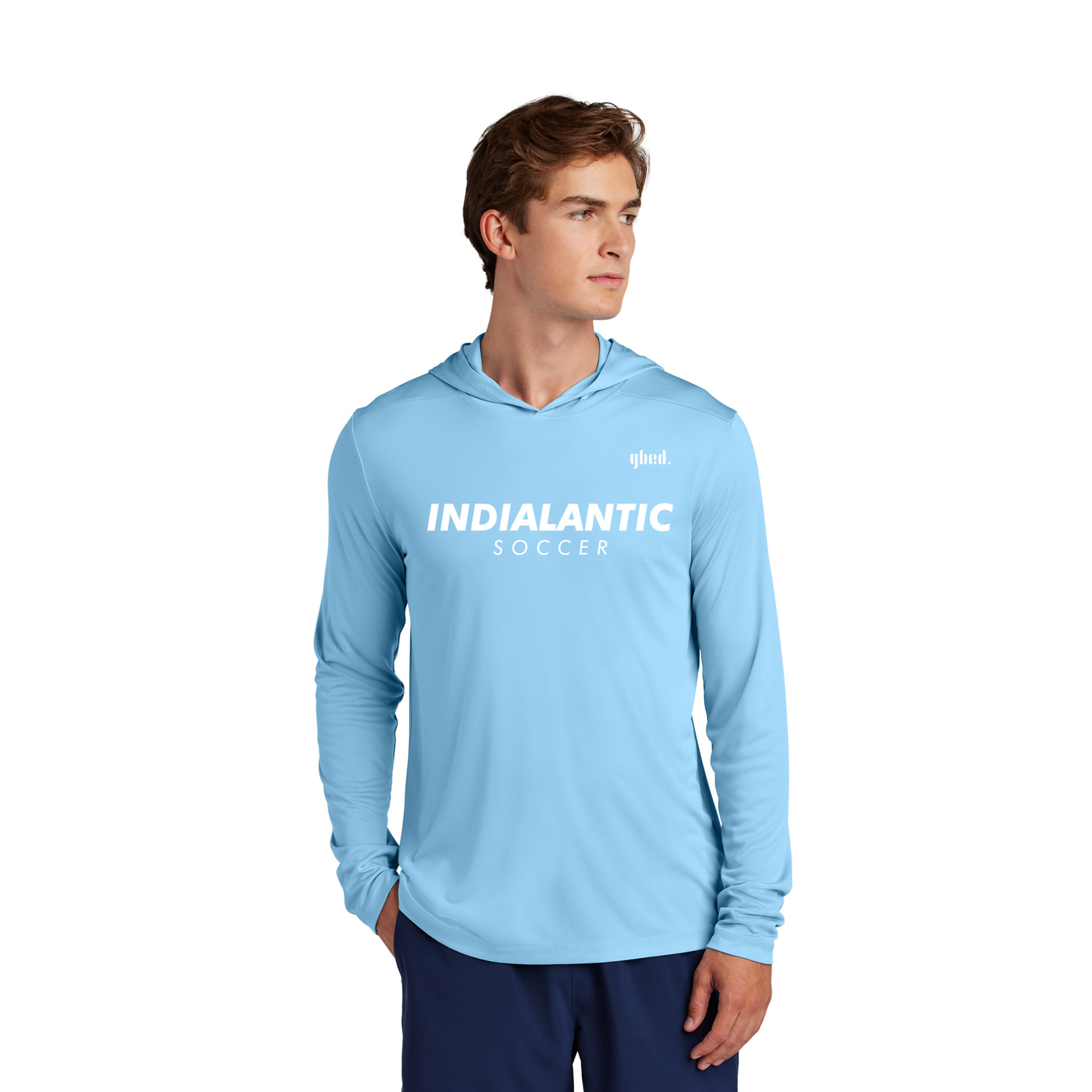 The Performance Sun Hoodie - Light Blue - IYSA