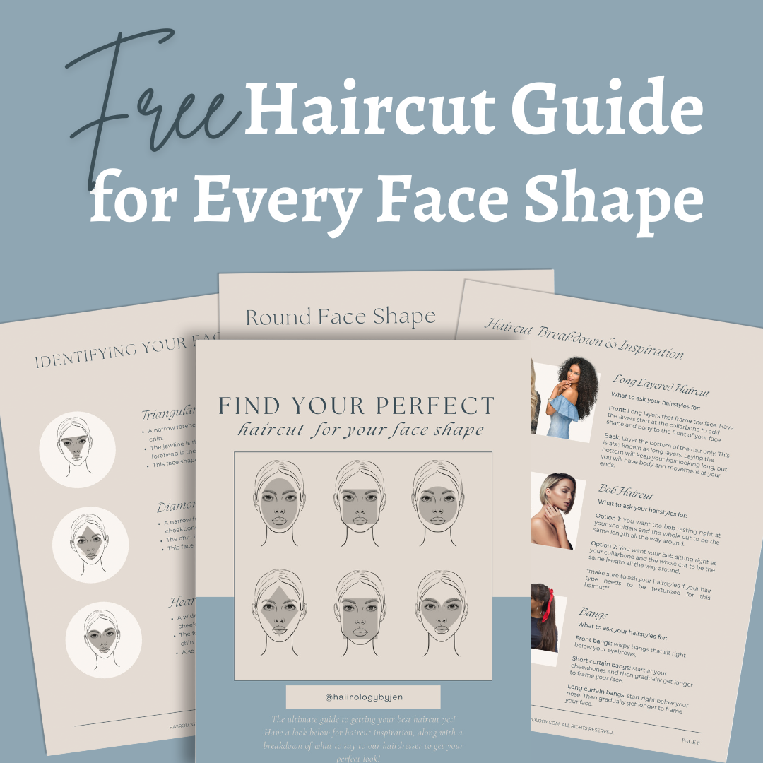 The Perfect Haircut for your Face Shape *FREEBIE* — Haiirology