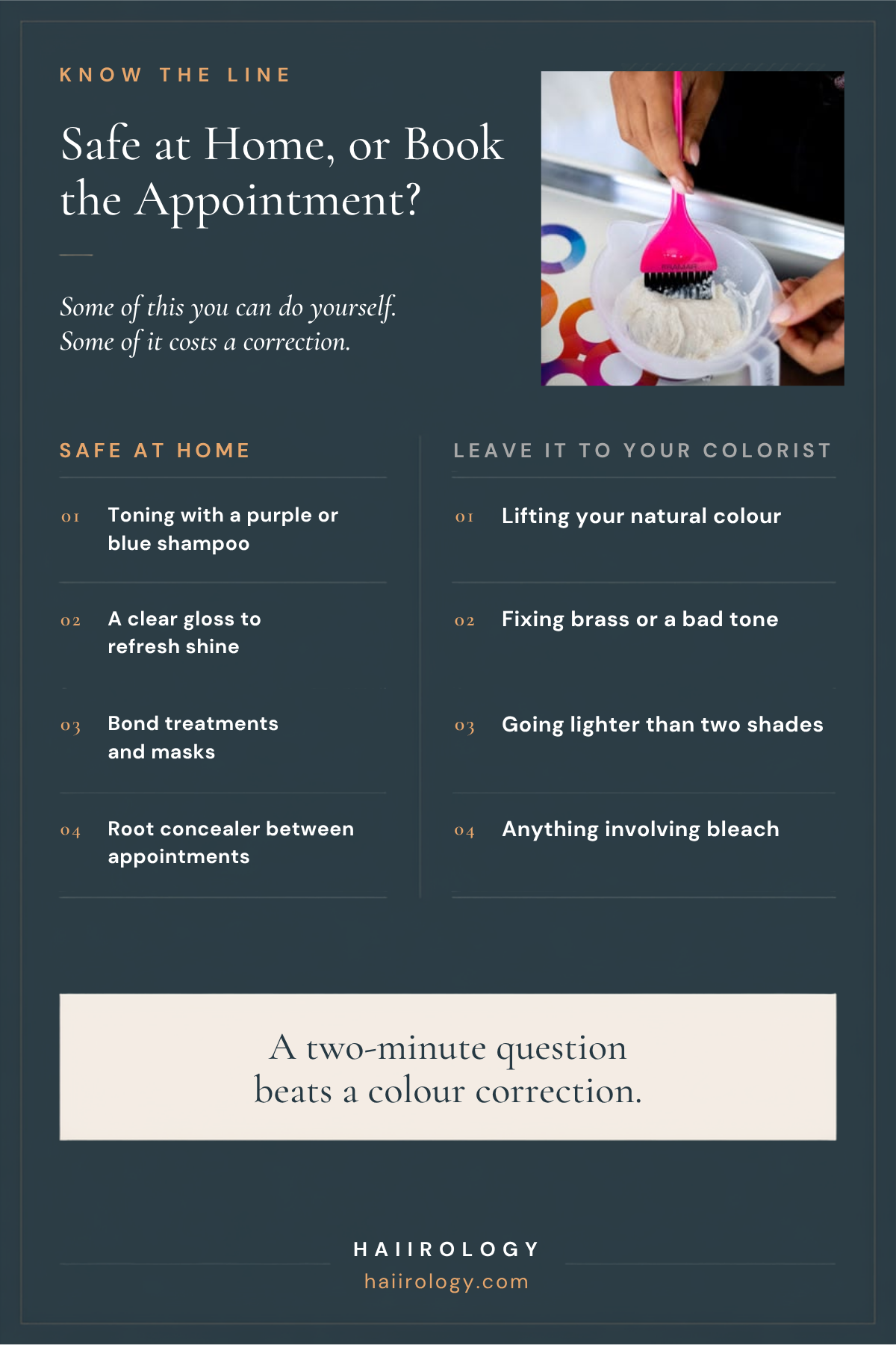which blonde-highlight upkeep is safe at home and which needs a salon colorist