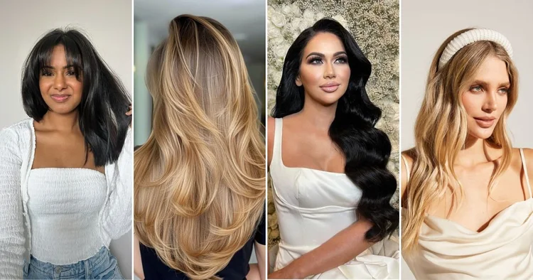 Diverse group showcasing 2025 hairstyle trends